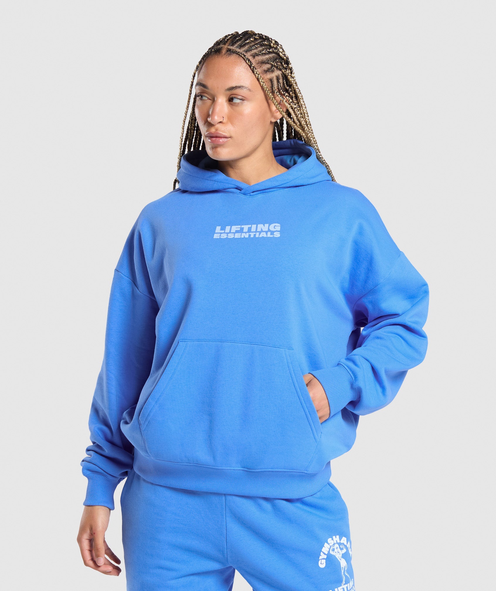 Strong Women Oversized Hoodie