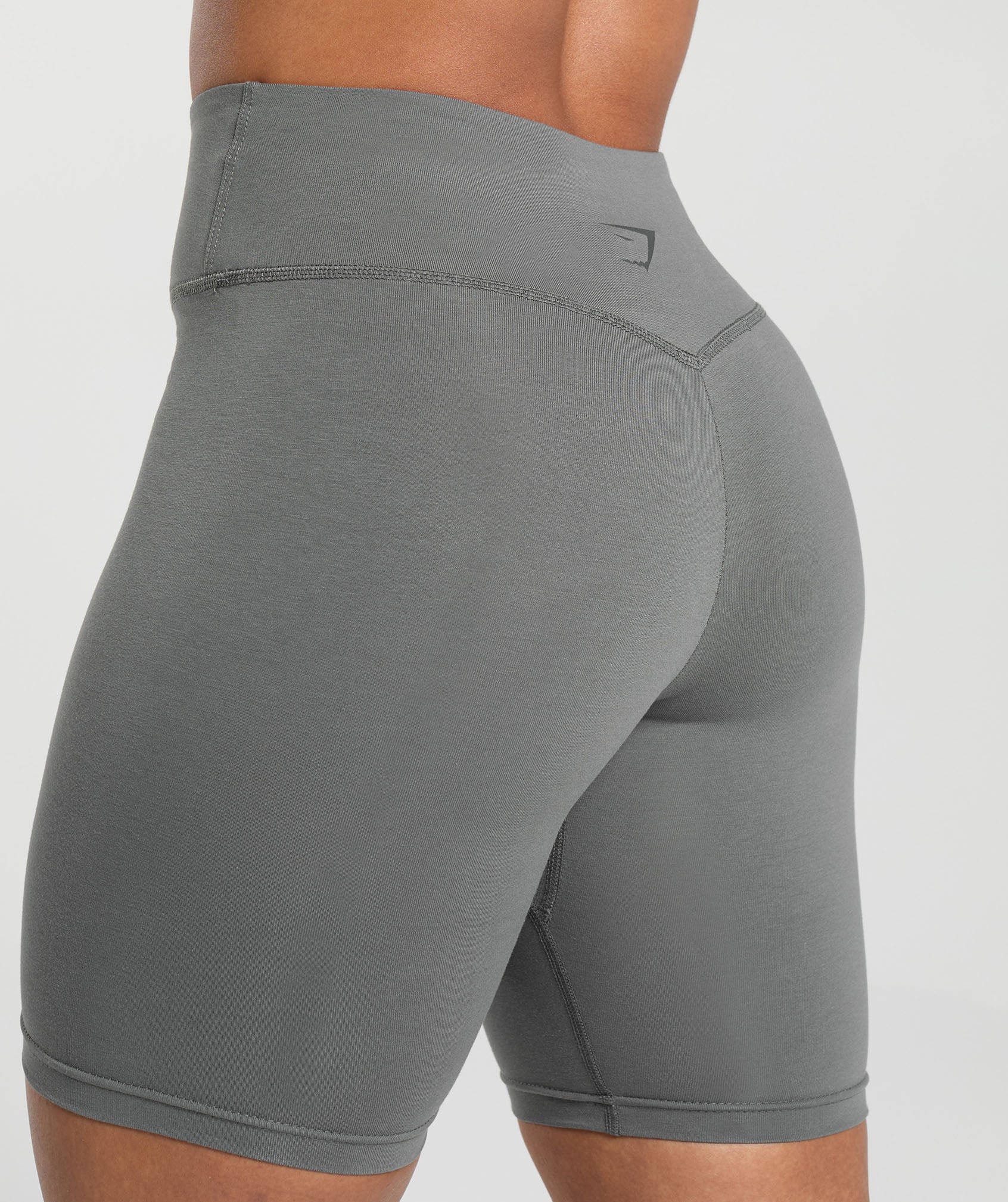 Strong Women Shorts in Brushed Grey - view 6