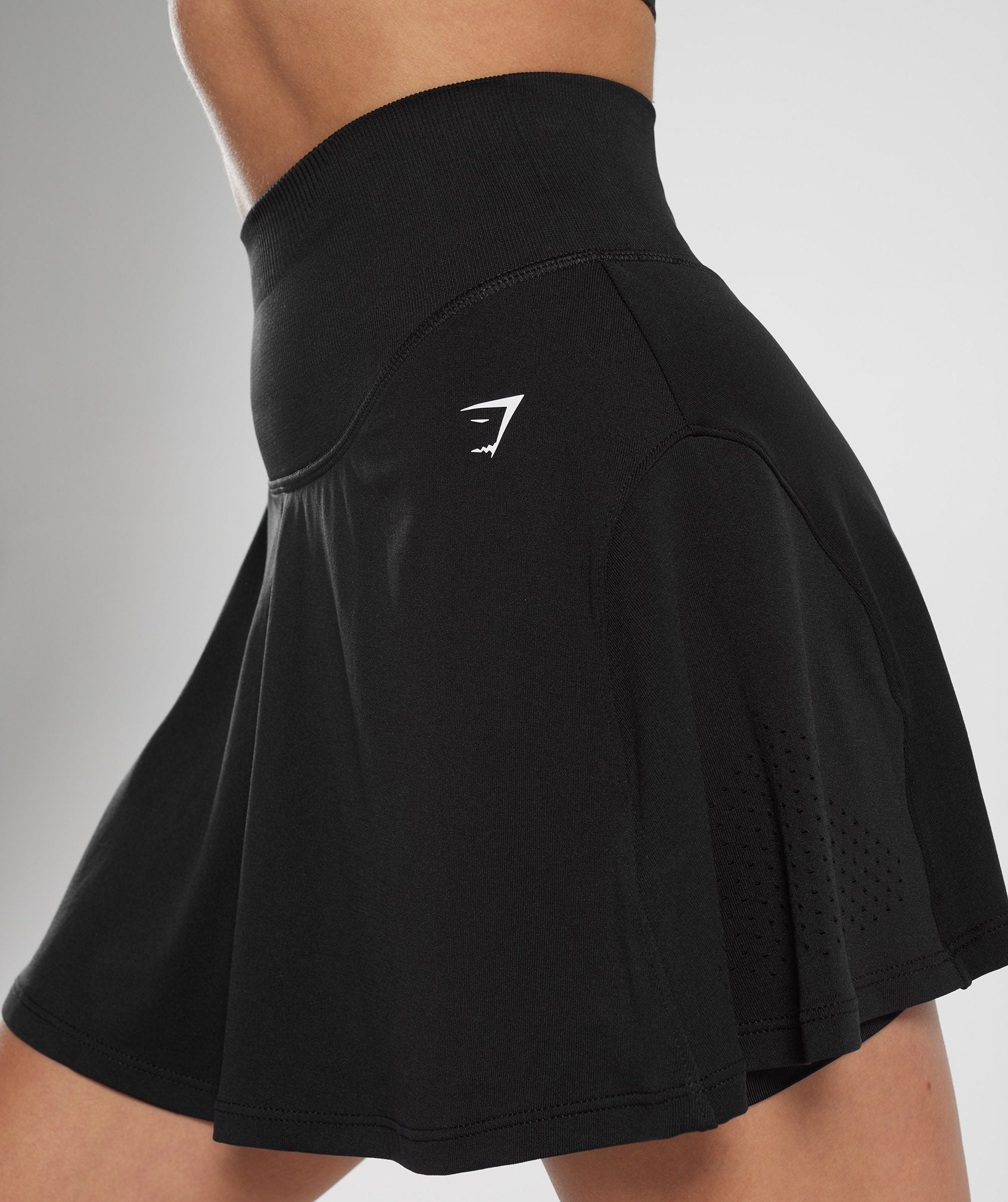 Sweat Seamless Skort in Black - view 6