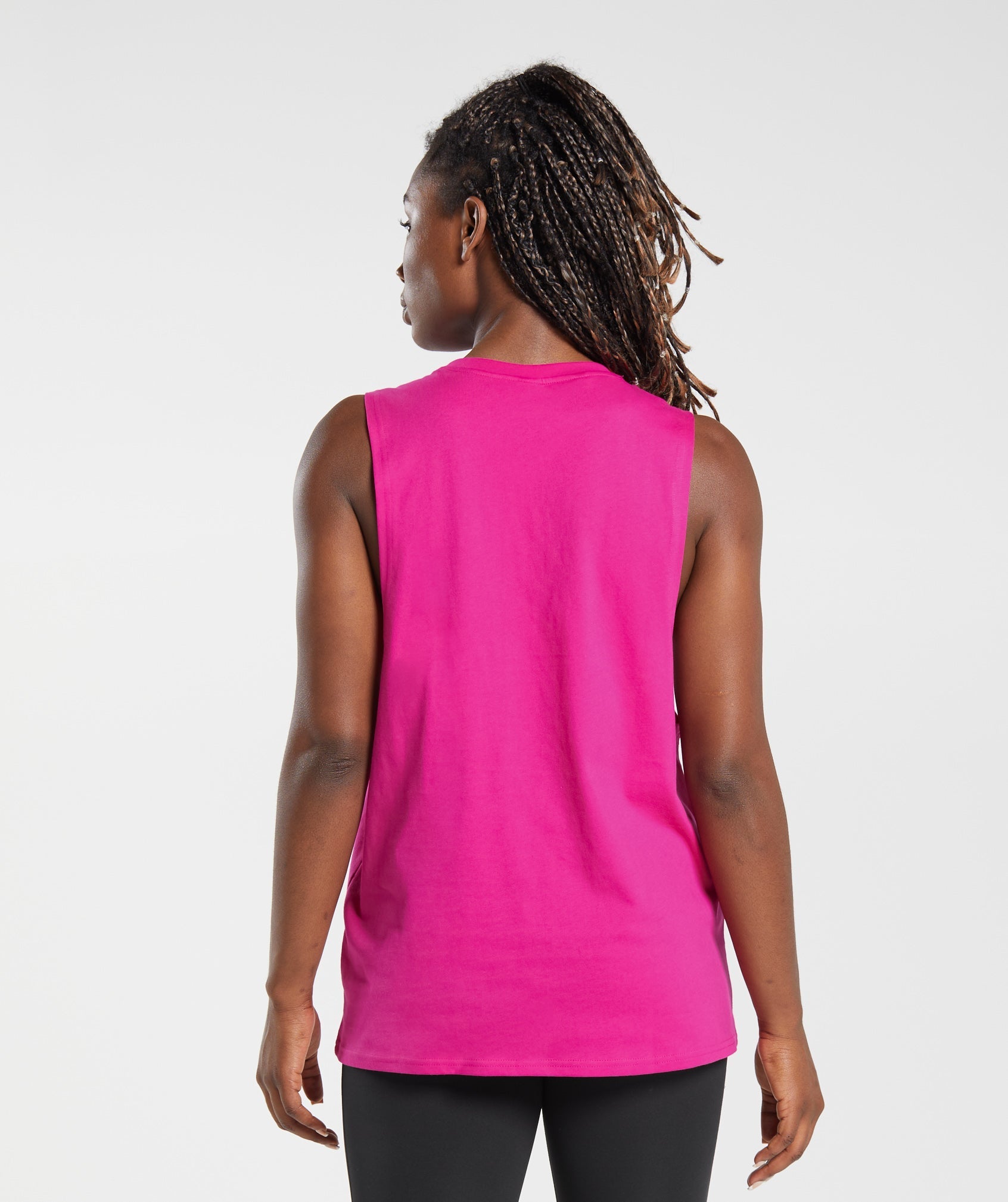 Training Tank in Bold Magenta - view 2