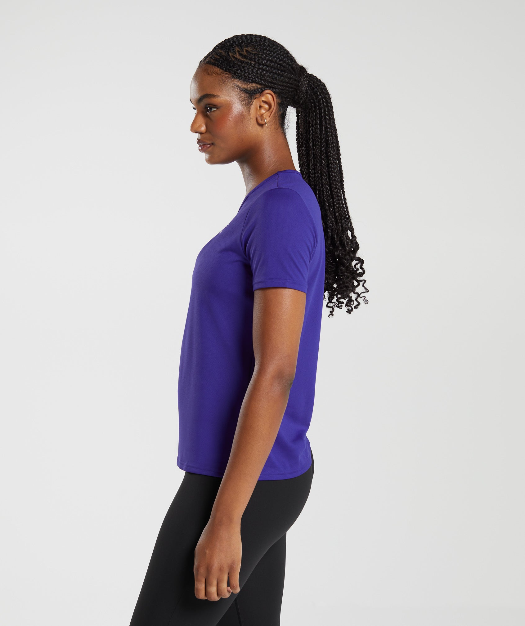 Training T Shirt in Cobalt Purple - view 3