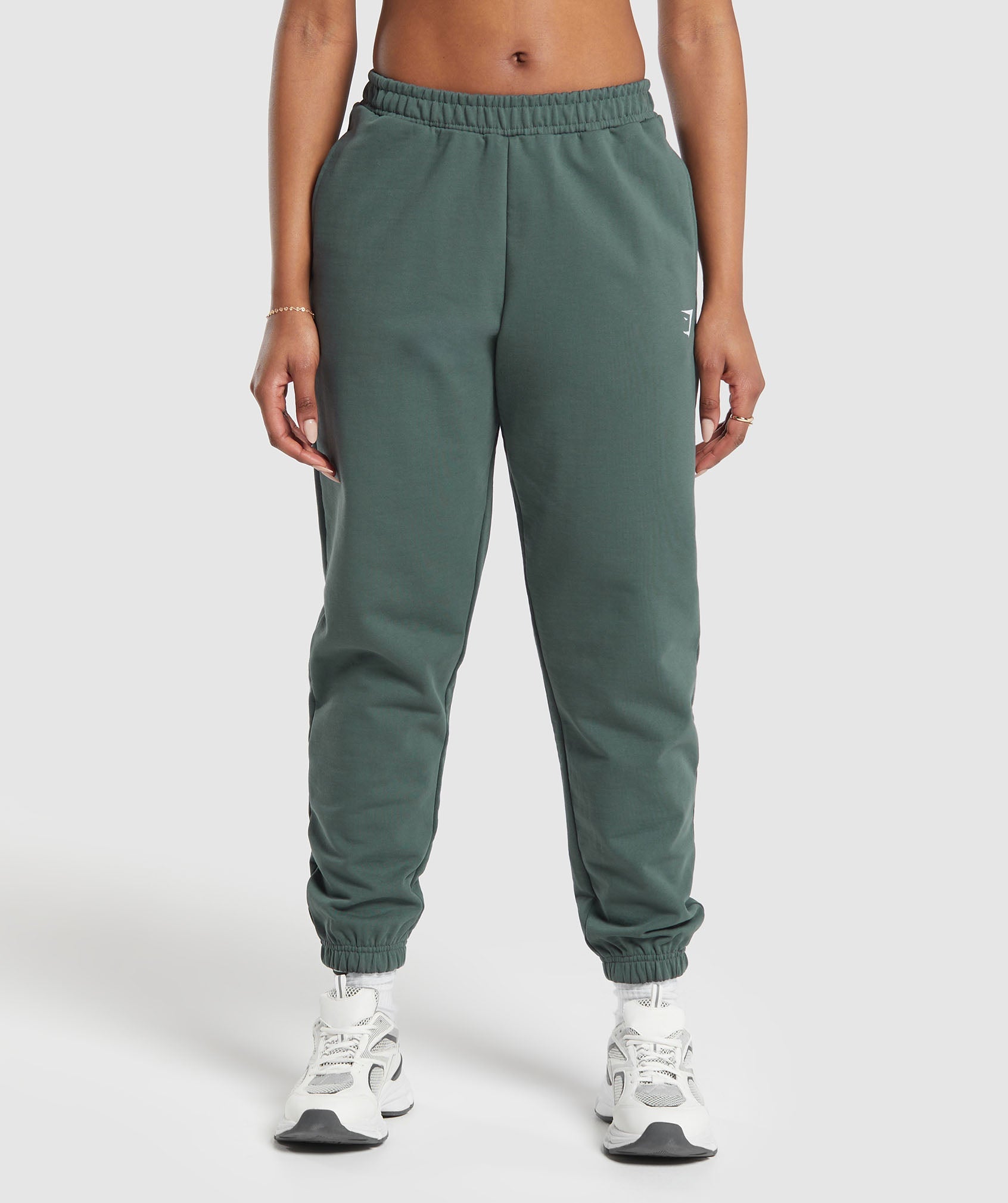 Tattoo Joggers in Slate Teal - view 2