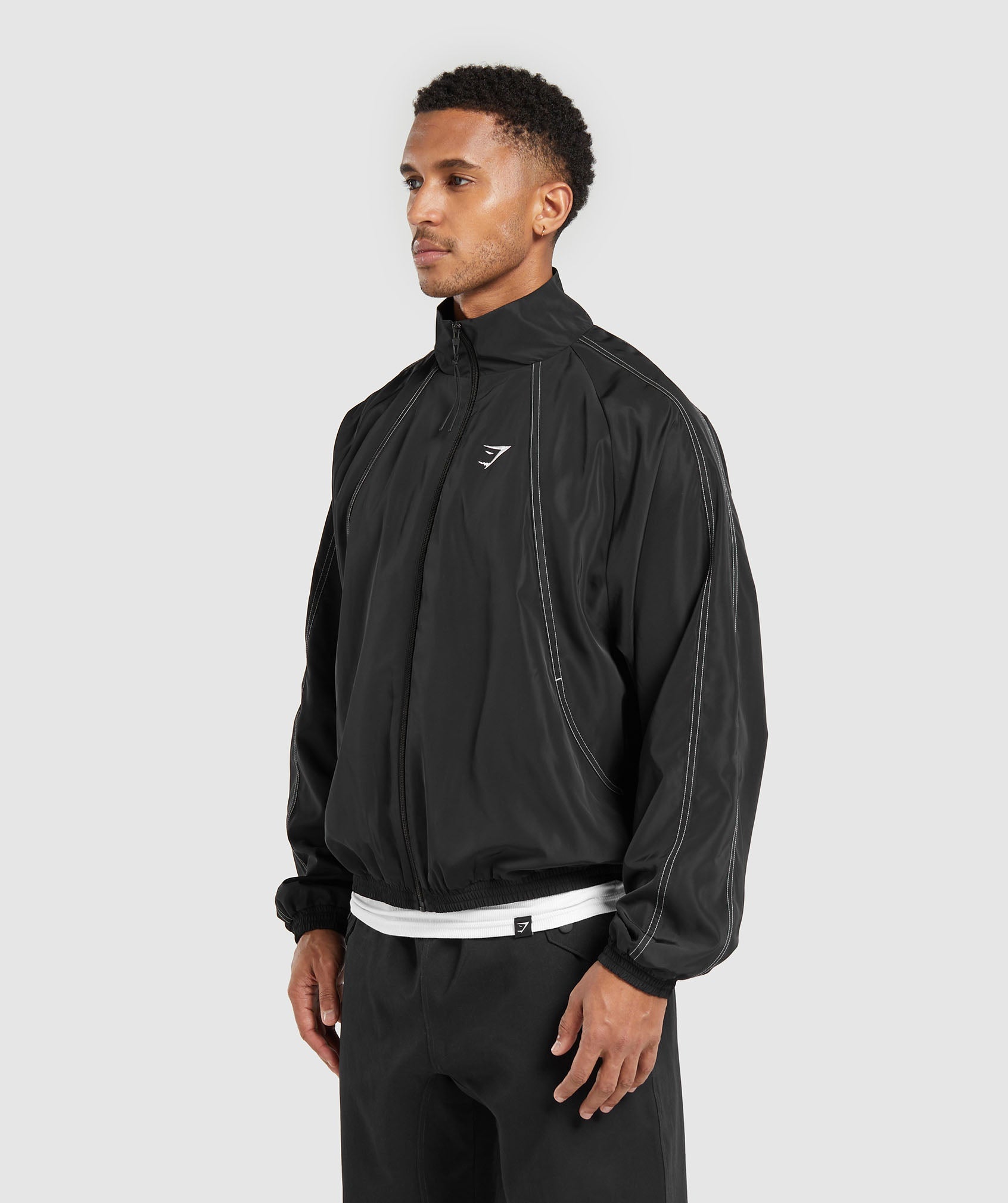 Track Top in Black - view 3