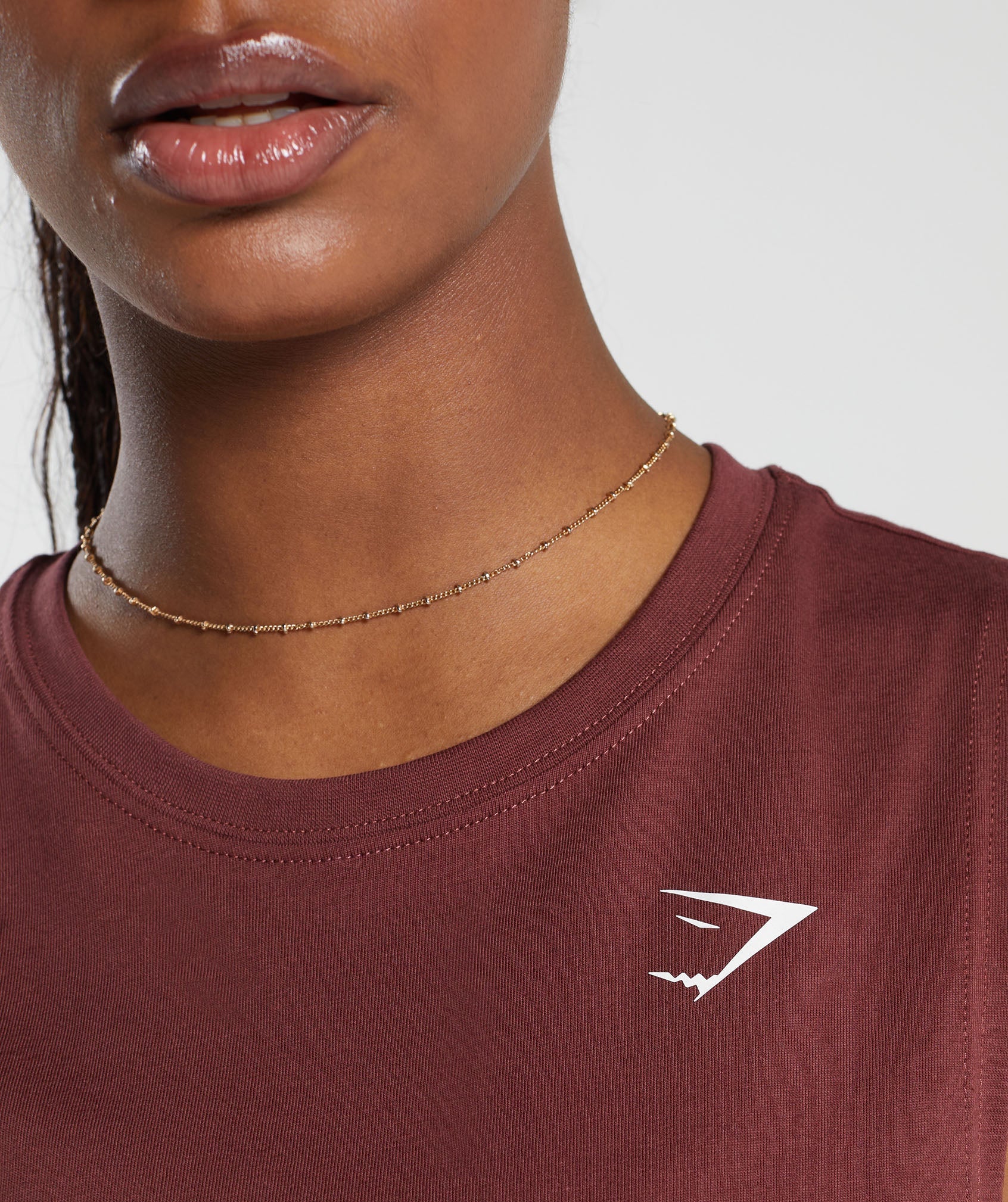 Training Drop Arm Tank in Burgundy Brown - view 5