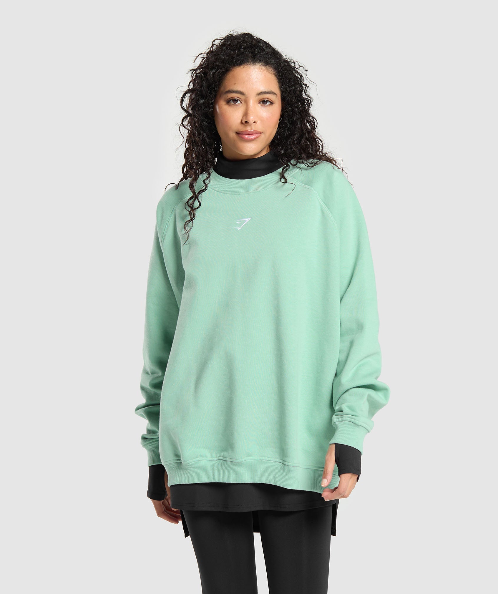 Training Oversized Fleece Sweatshirt