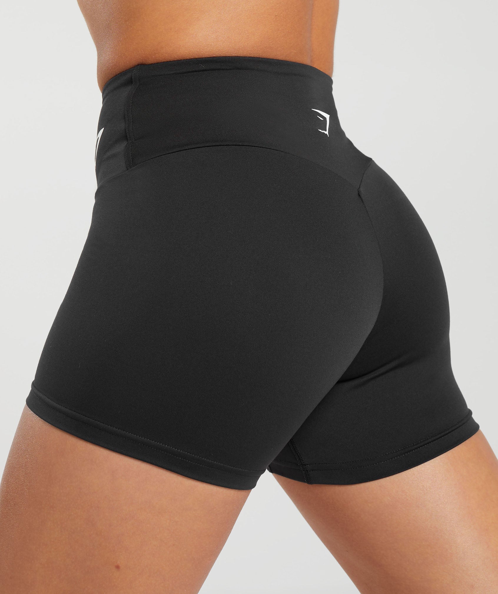 Training Shorts in Black - view 5