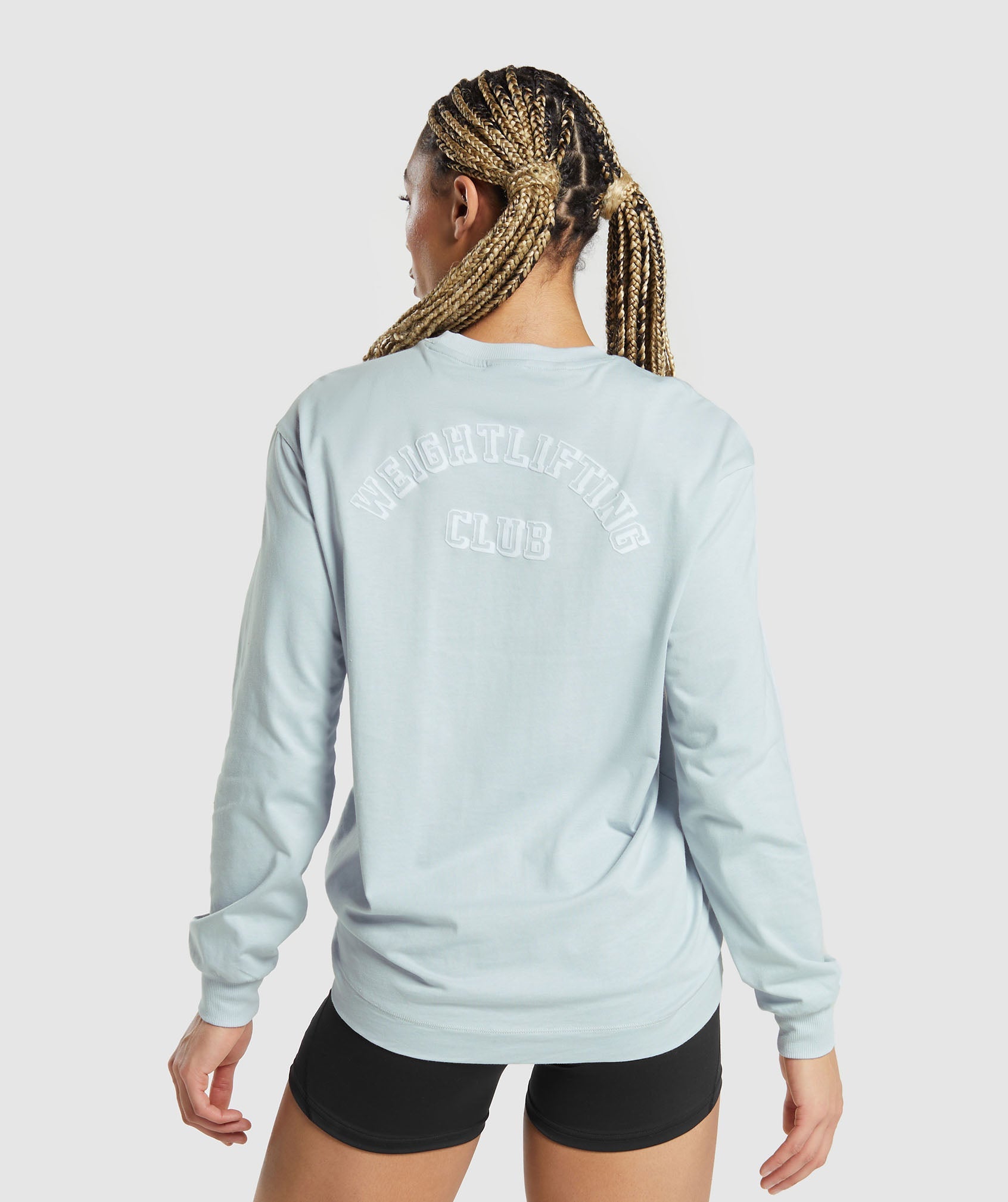 Weightlifting Long Sleeve Top in Fresh Blue - view 1