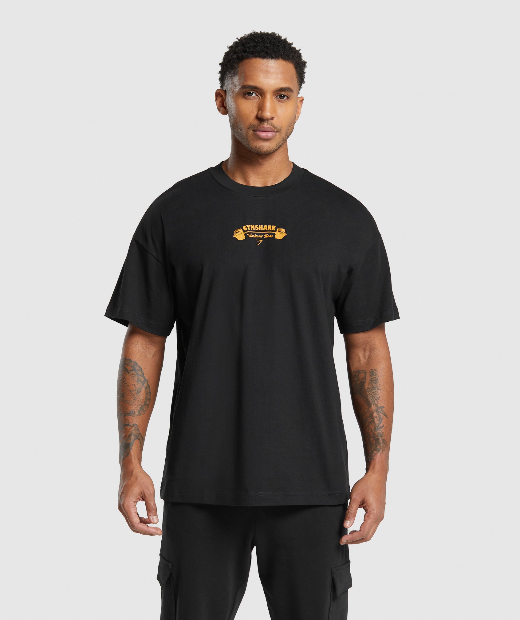 Workout Gear T-Shirt in Black - view 2