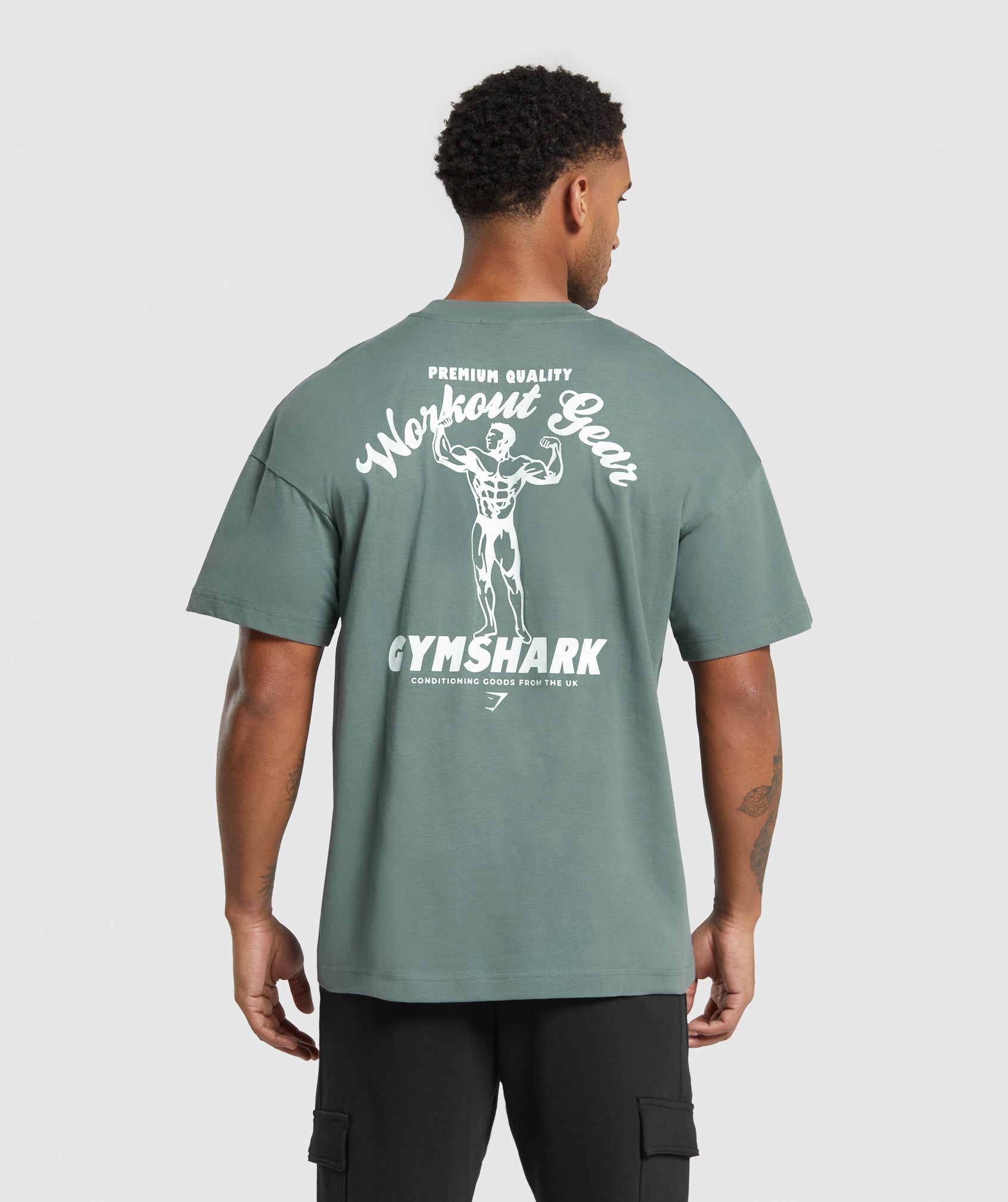 Workout Gear T-Shirt in Cargo Teal