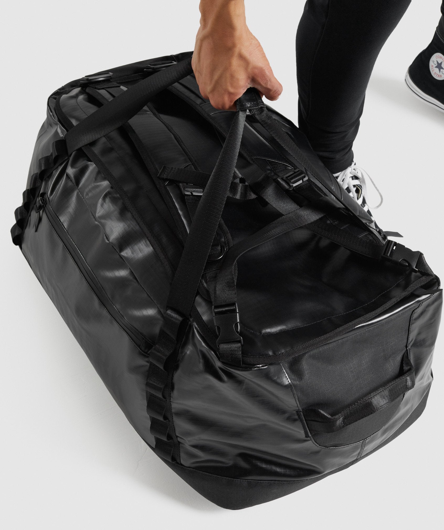 X Series Duffle Bag in Black - view 5