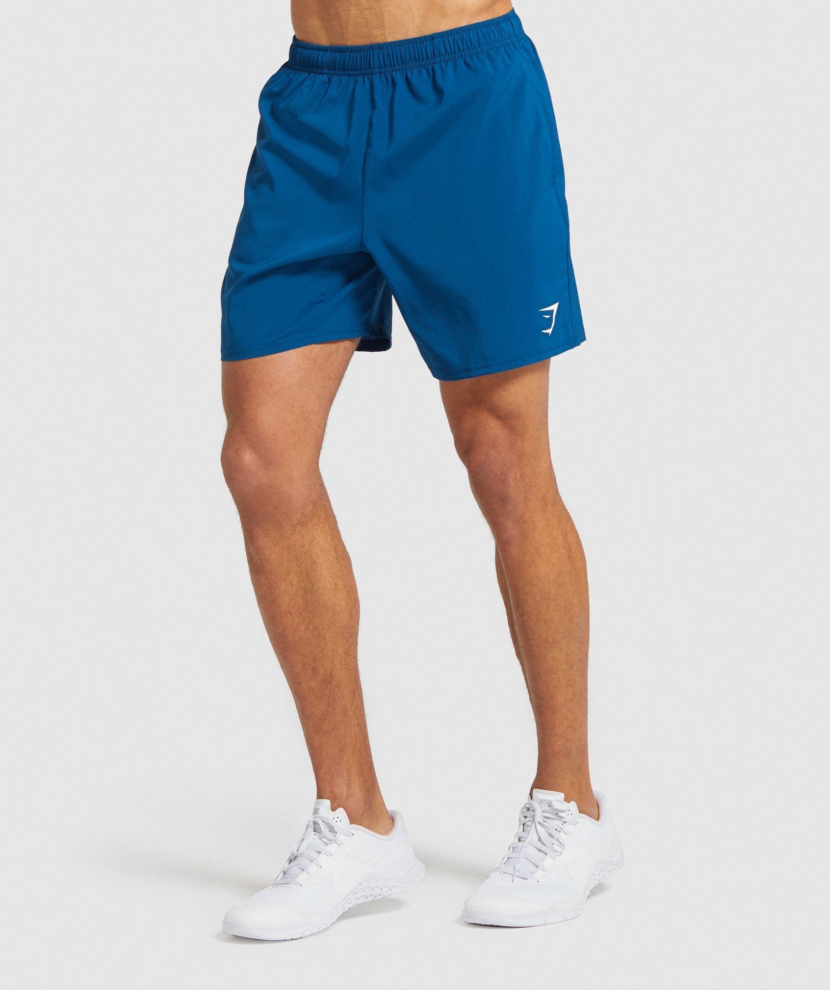 Arrival Shorts in Petrol Blue - view 1