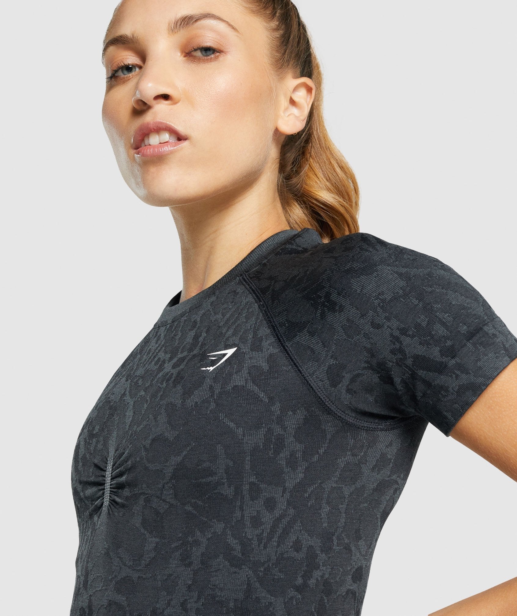 Adapt Animal Seamless T-Shirt in Butterfly | Black - view 6