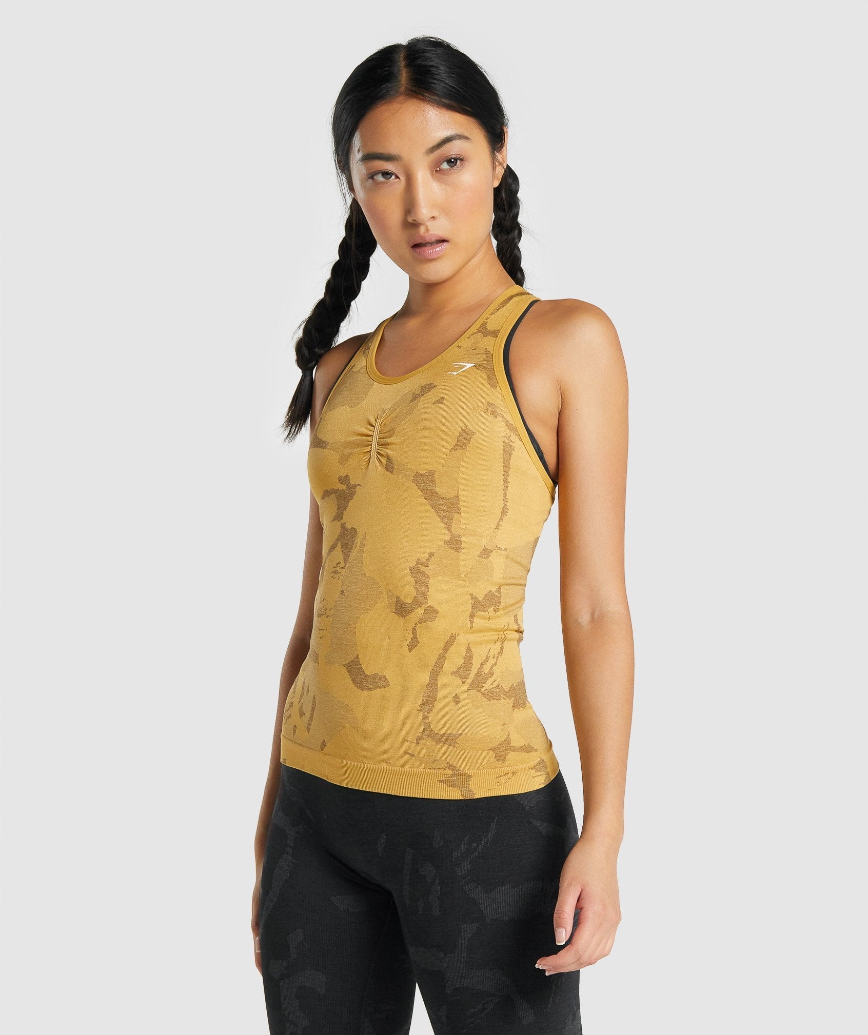 Adapt Camo Seamless Tank in Savanna | Yellow - view 1