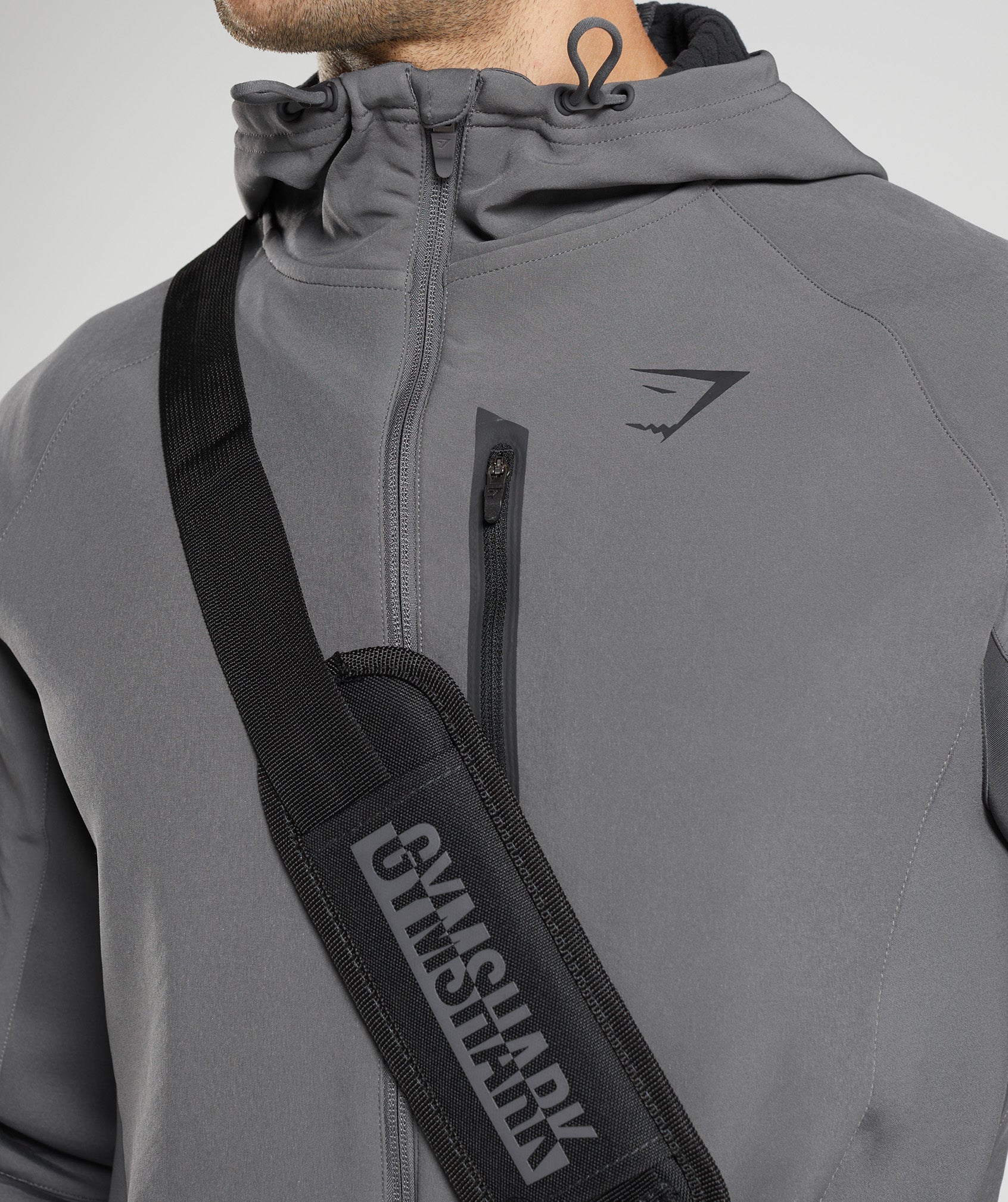 Apex Jacket in Silhouette Grey - view 3