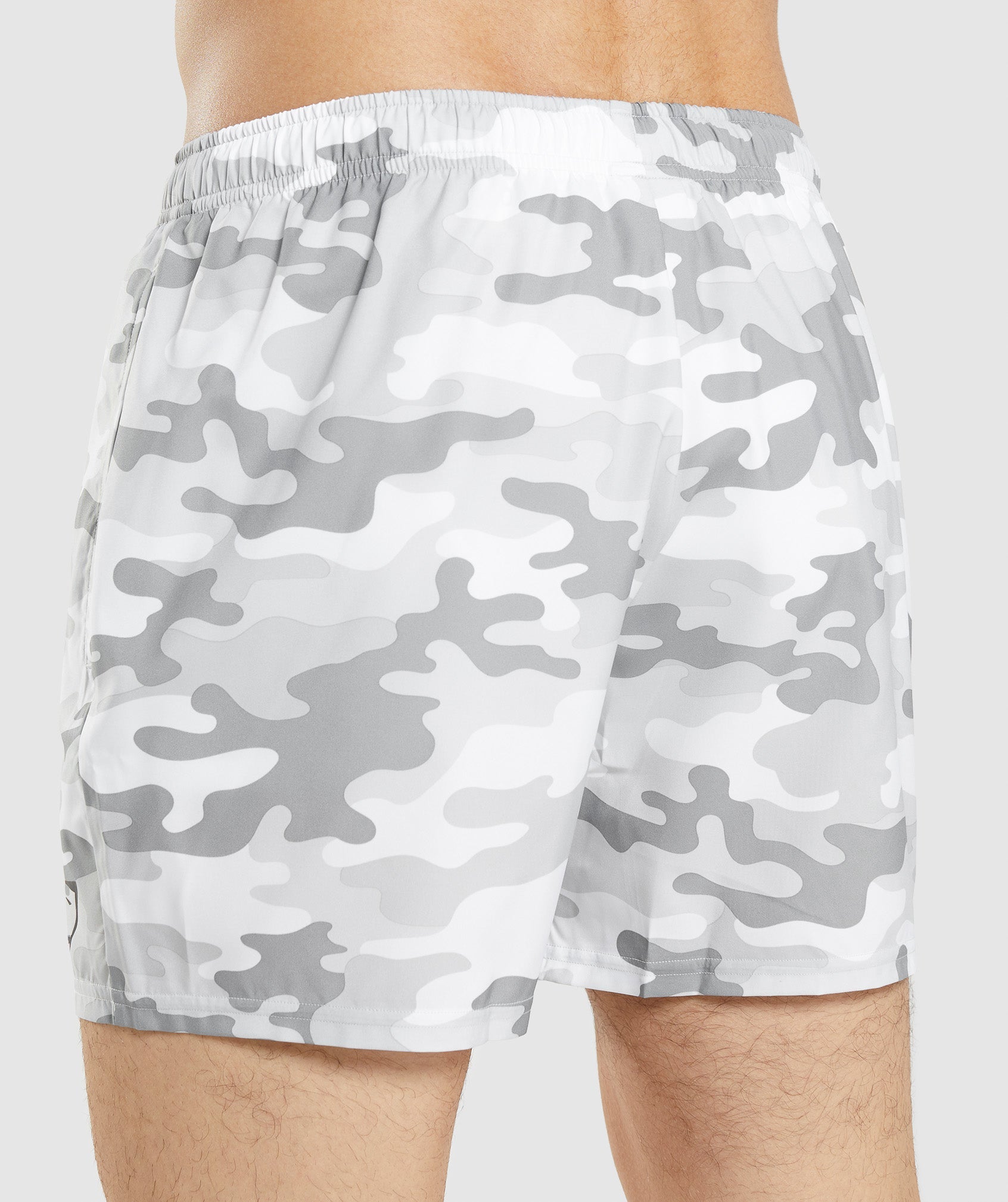 Arrival 5" Shorts in Light Grey Print - view 5