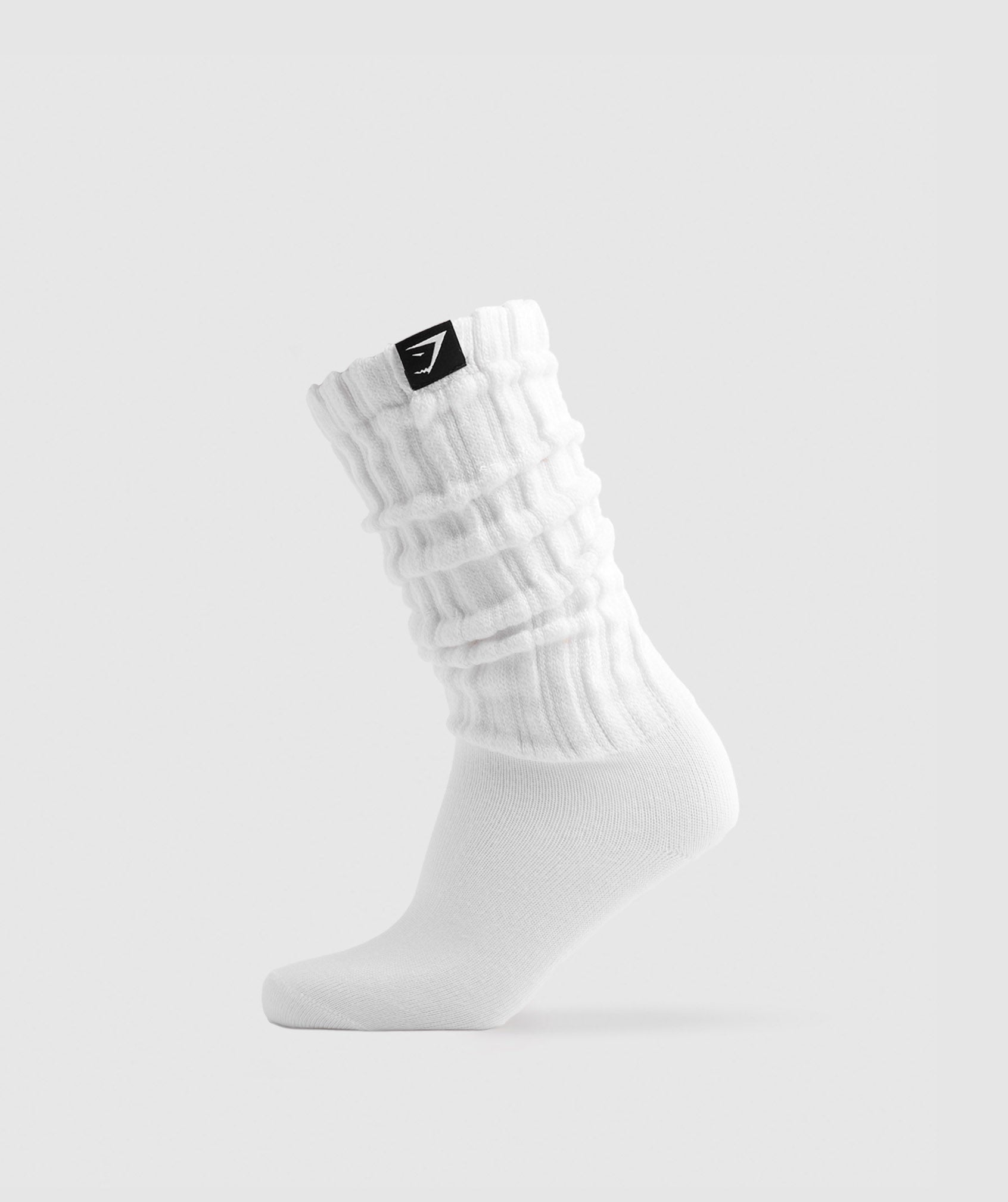 Gymshark GFX Crew Socks 3pk - White