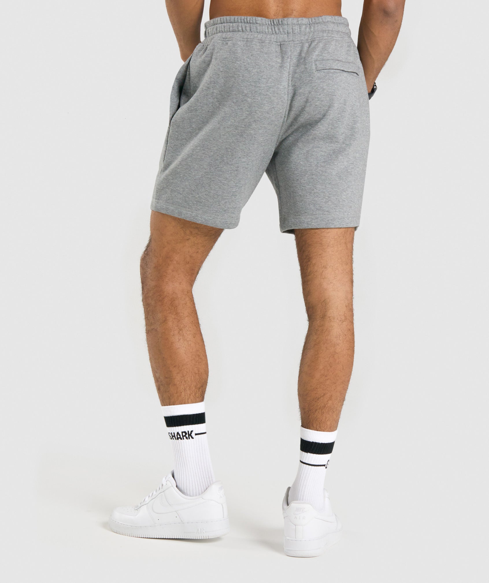 Crest Shorts in Charcoal Marl - view 2