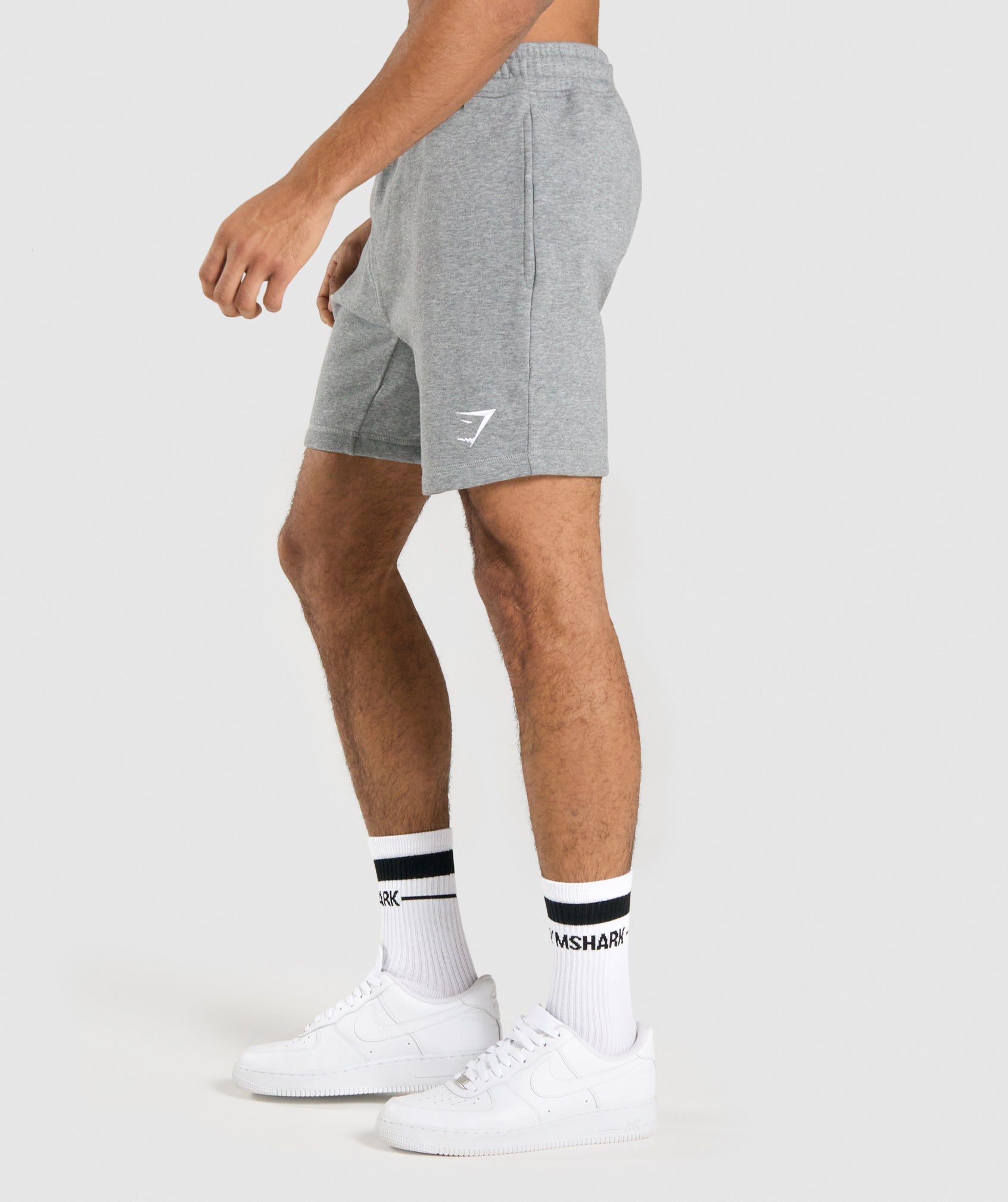 Crest Shorts in Charcoal Marl - view 3