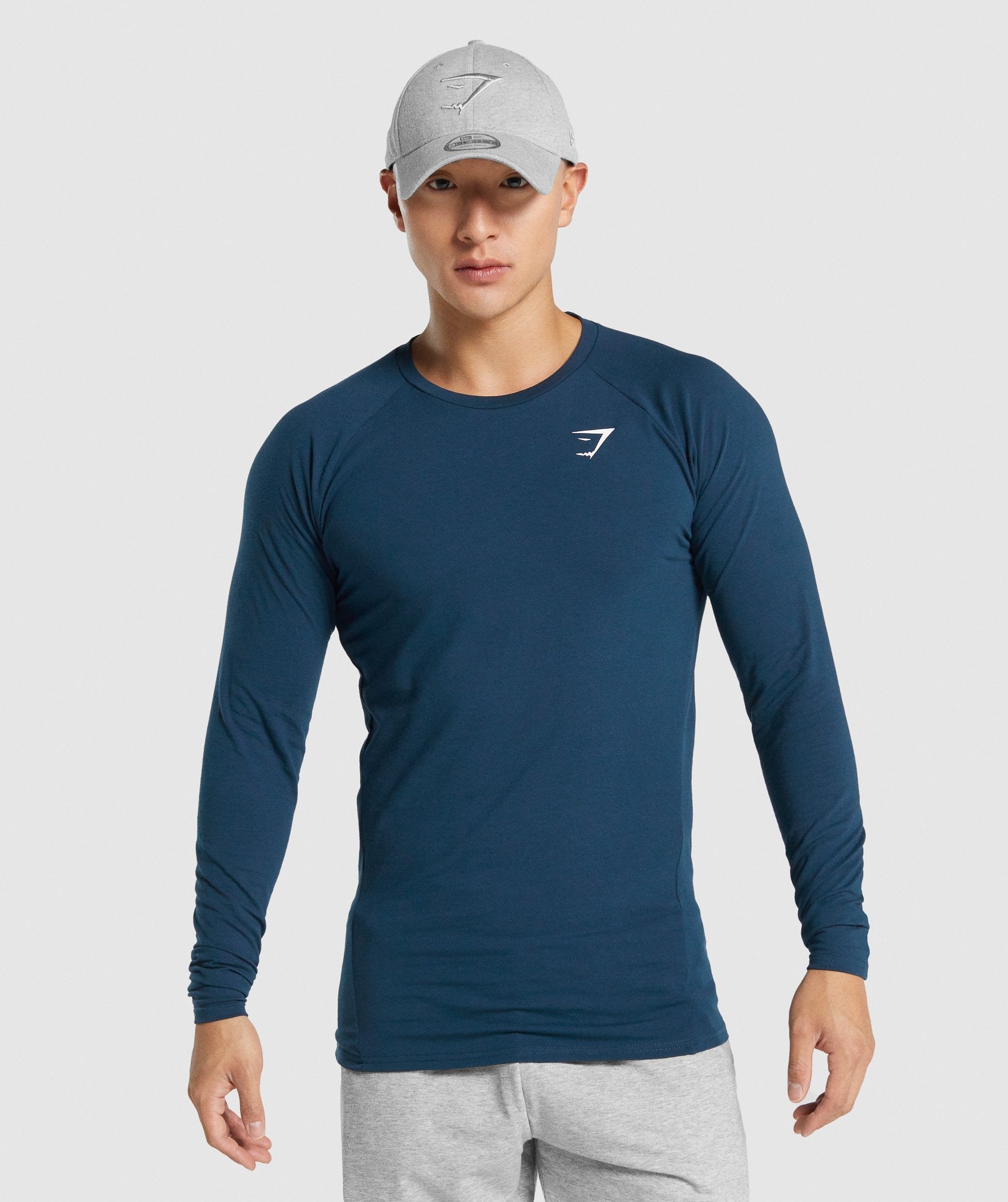 Critical 2.0 Long Sleeve T-Shirt in Navy - view 1