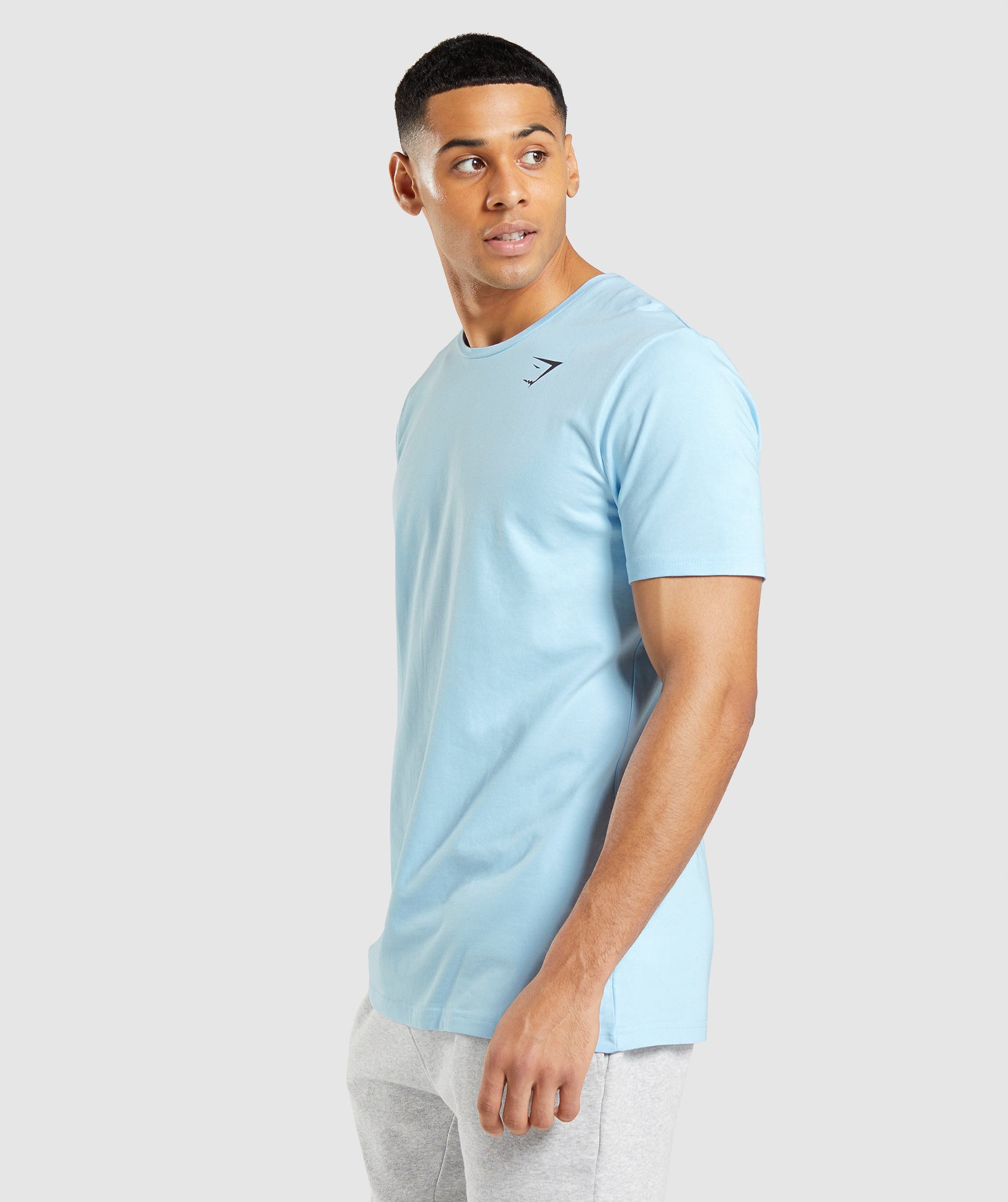 Essential T-Shirt in Linen Blue - view 3