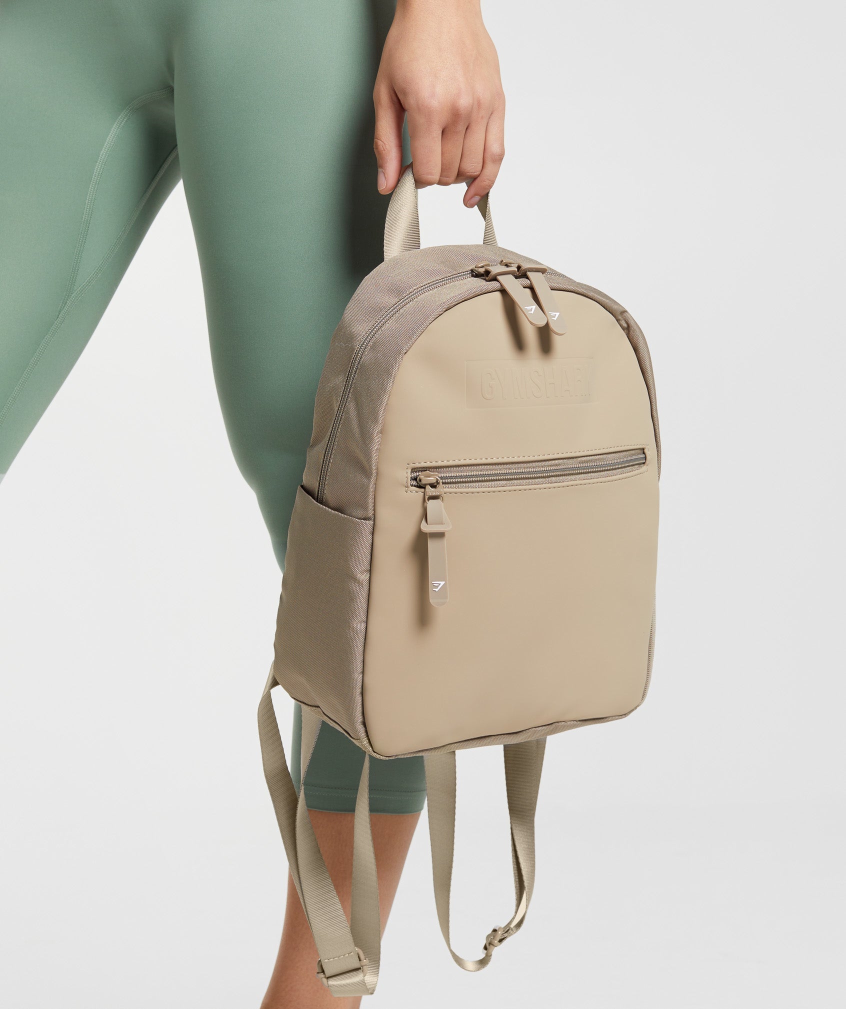 Everyday Mini Backpack in Cement Brown - view 3