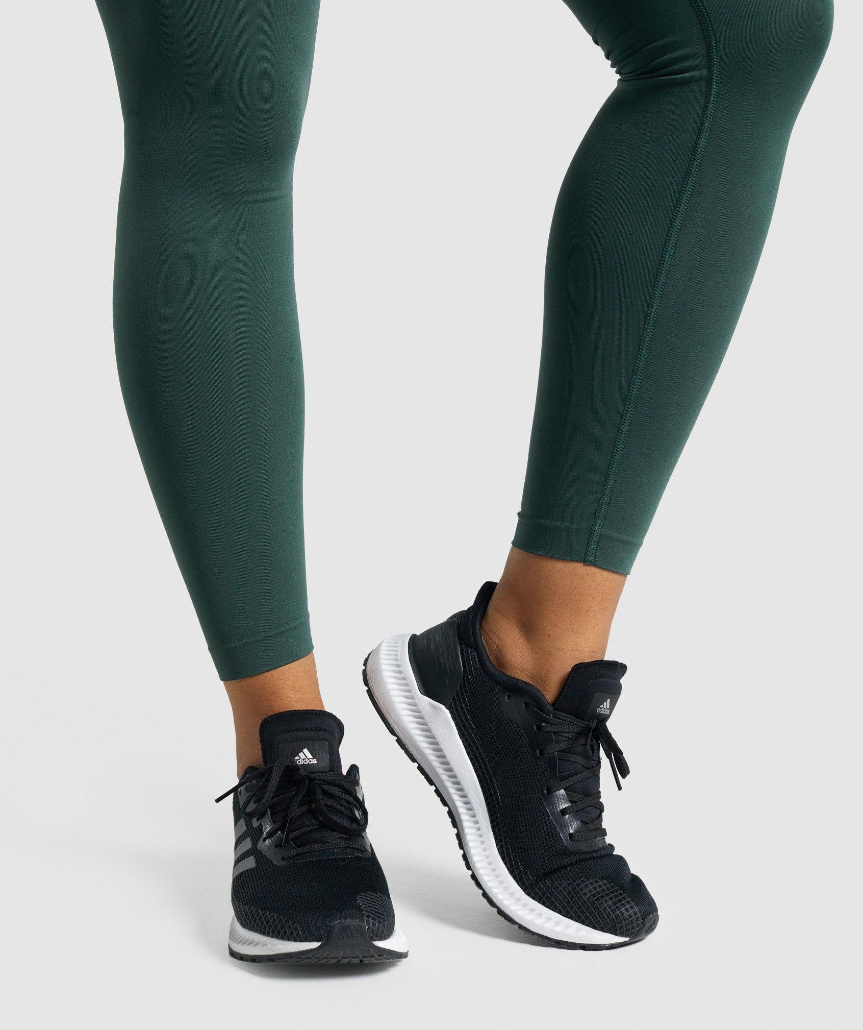 Fit Seamless Leggings in Dark Green - view 7