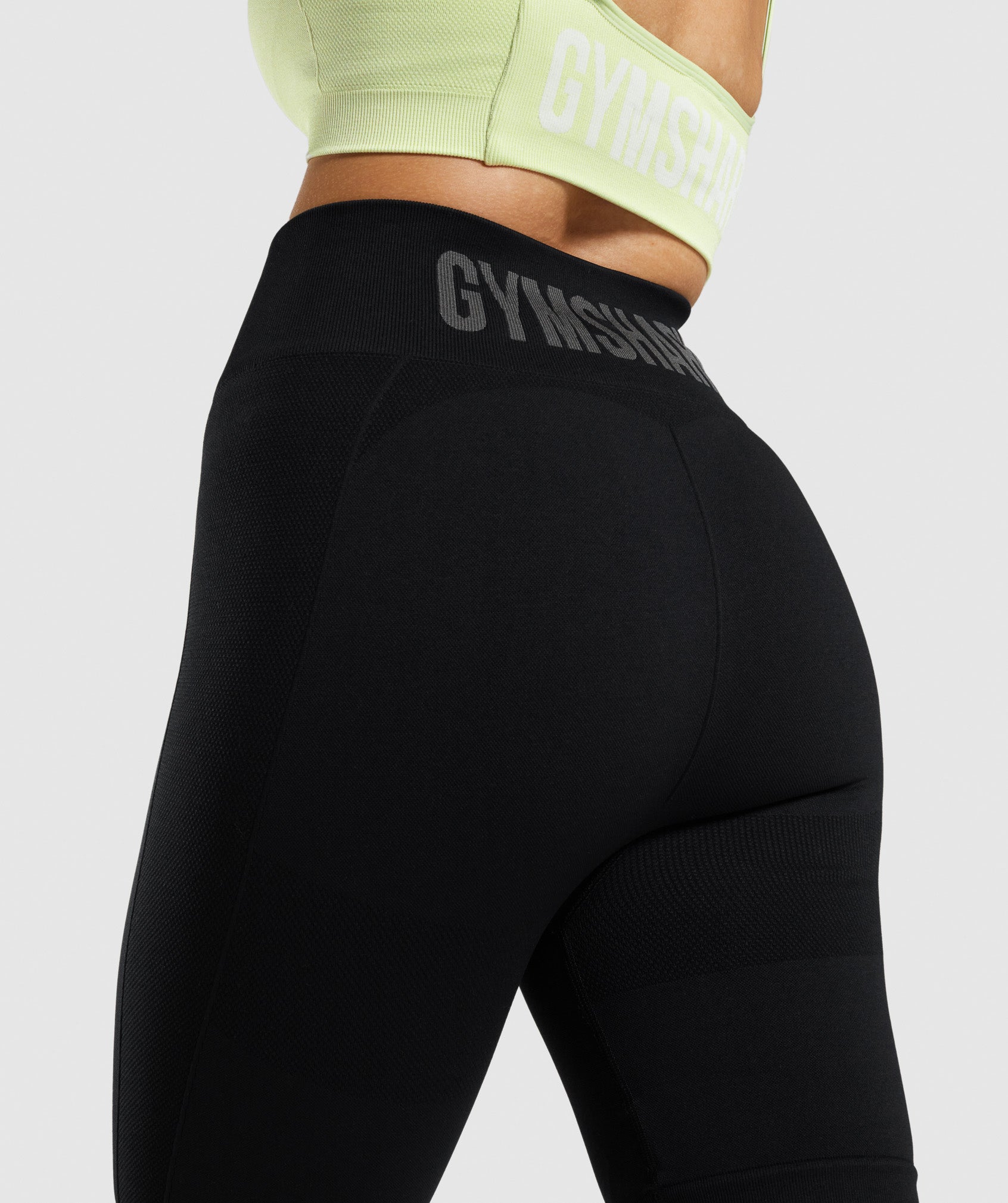 Flex Cycling Shorts in Black/Charcoal - view 6