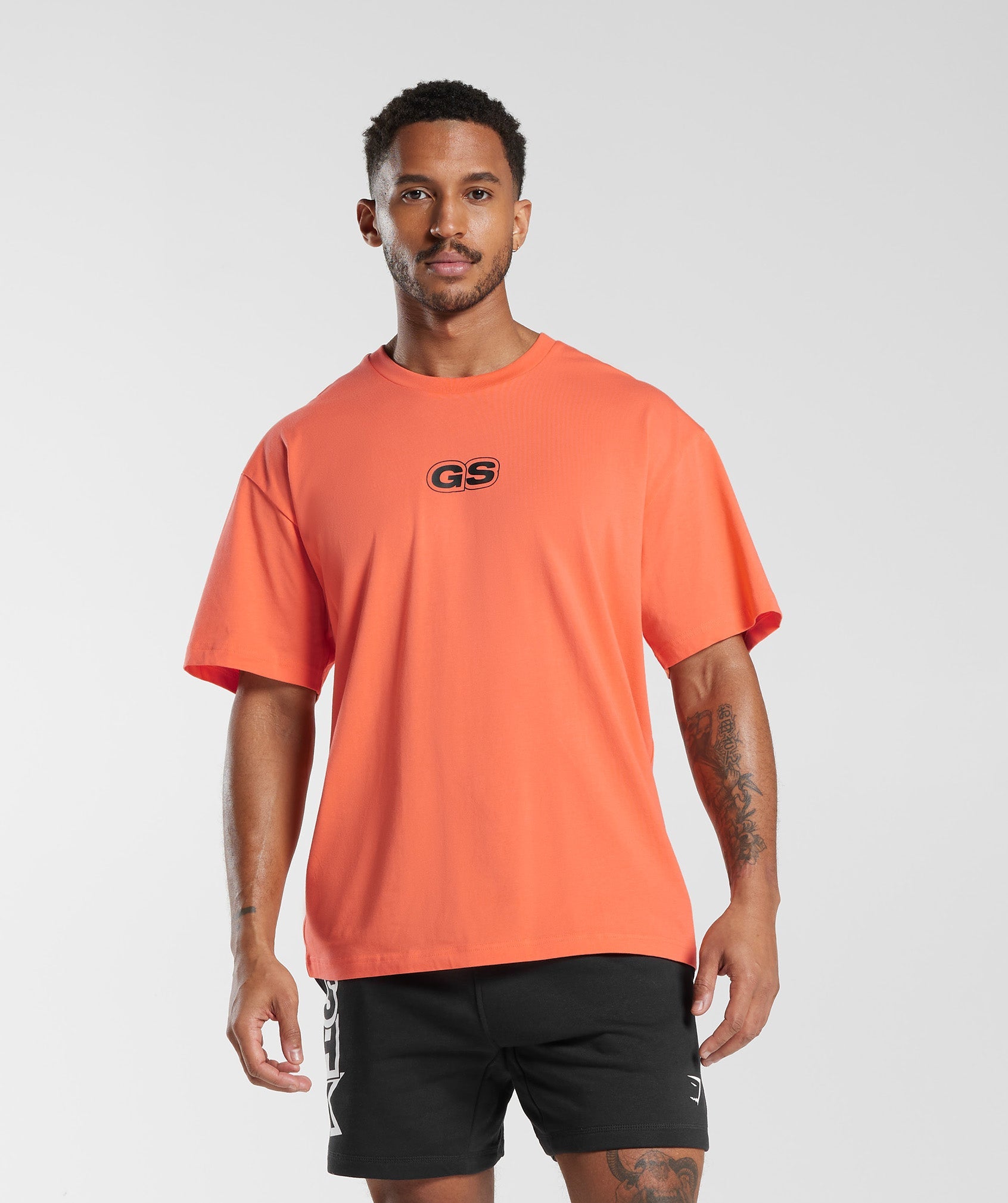 GMSHK Oversized T-Shirt in Solstice Orange - view 2