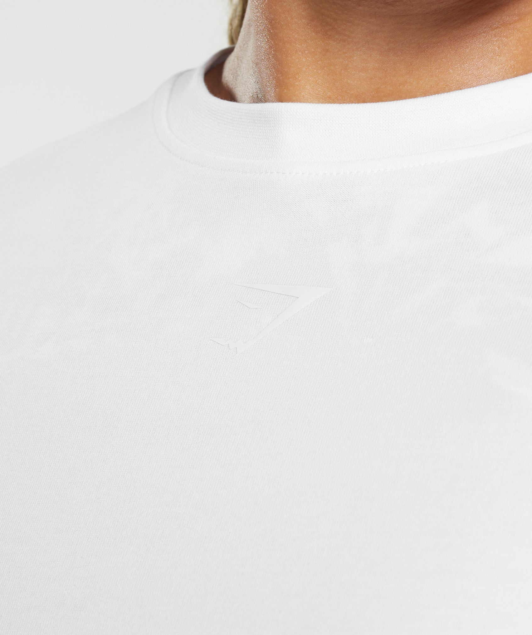 GS Power Oversized T-Shirt in White - view 5
