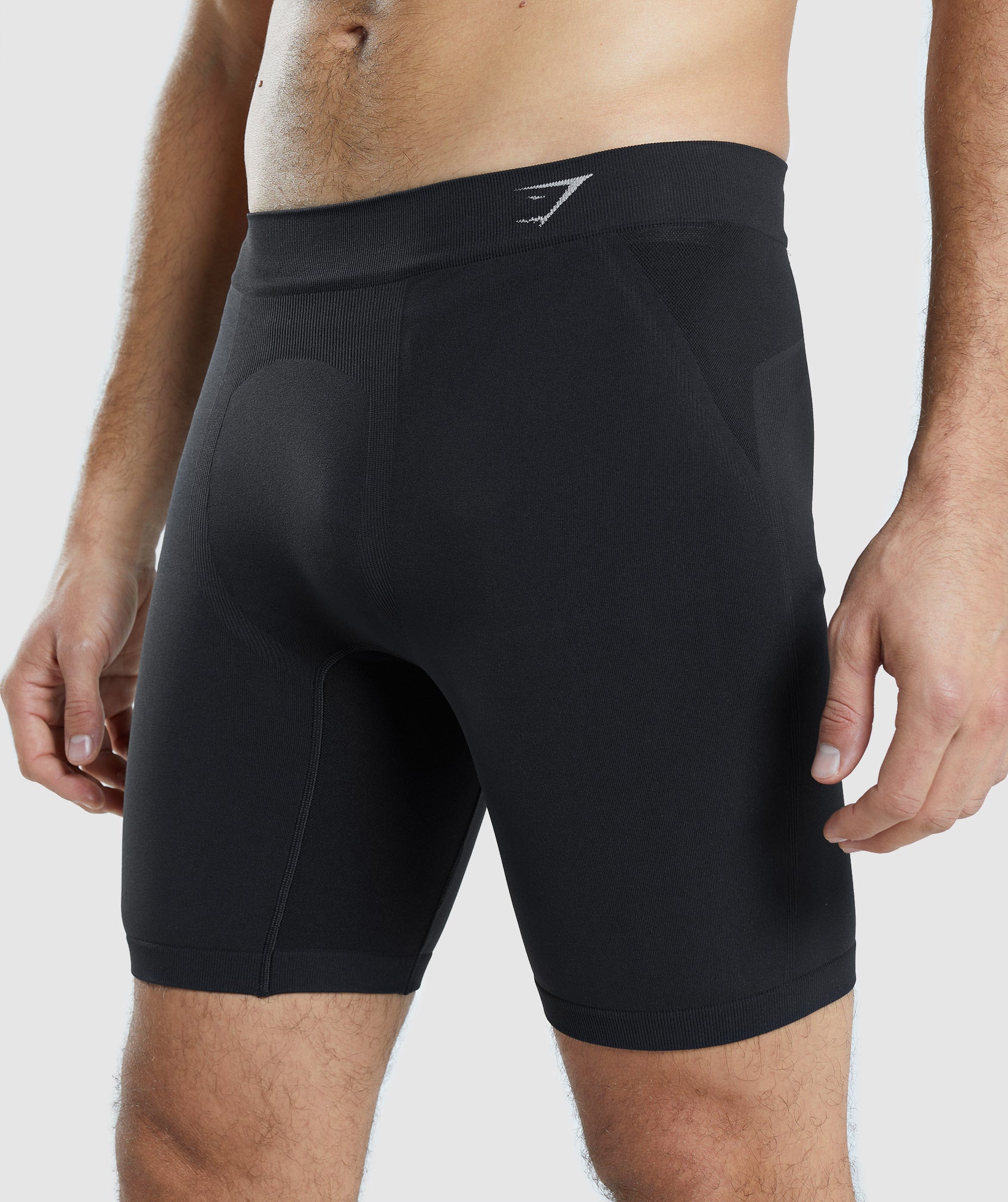 Hybrid Boxer in Black/Light Grey - view 7