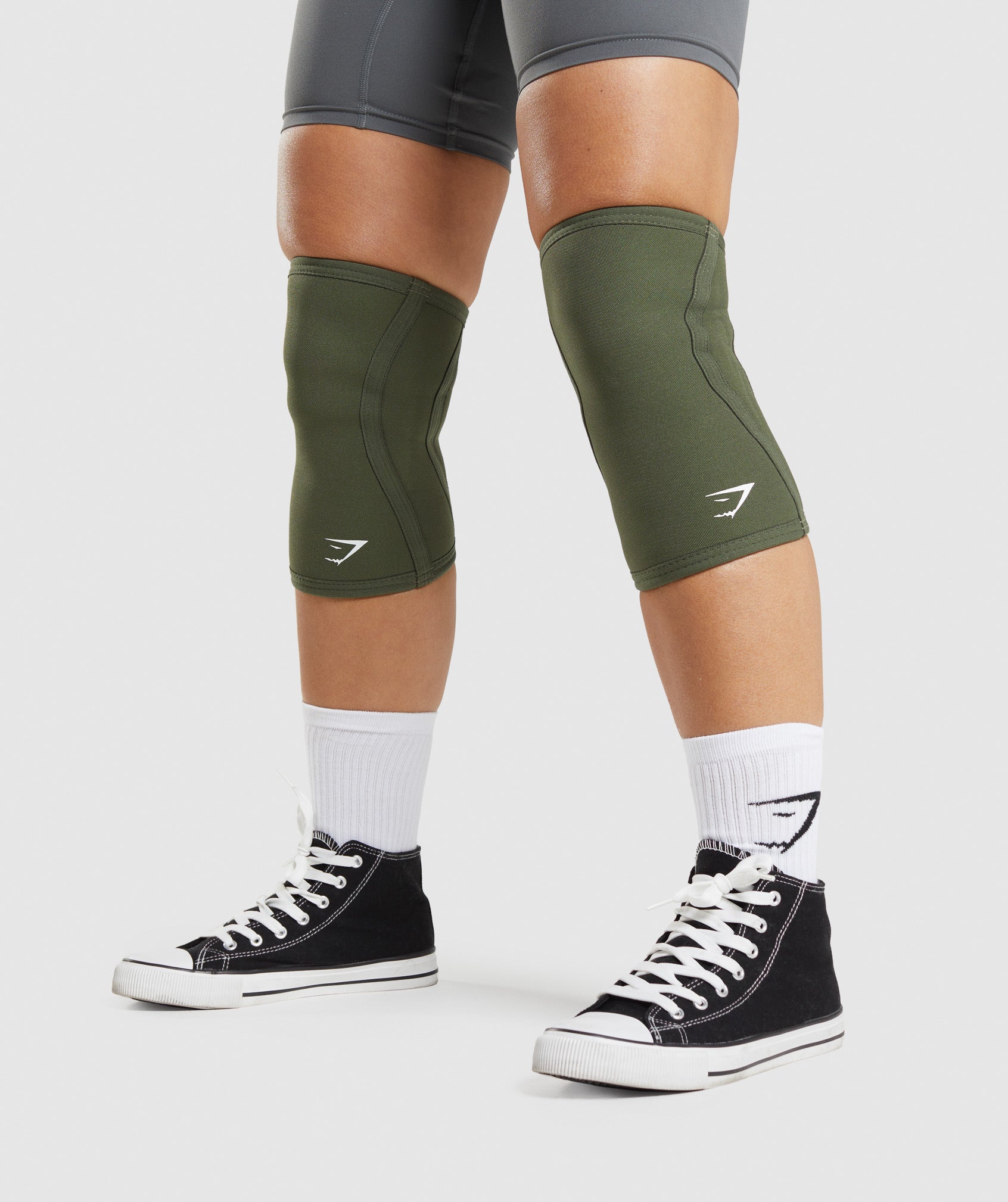 Knee Sleeves 5mm in Olive Green - view 3