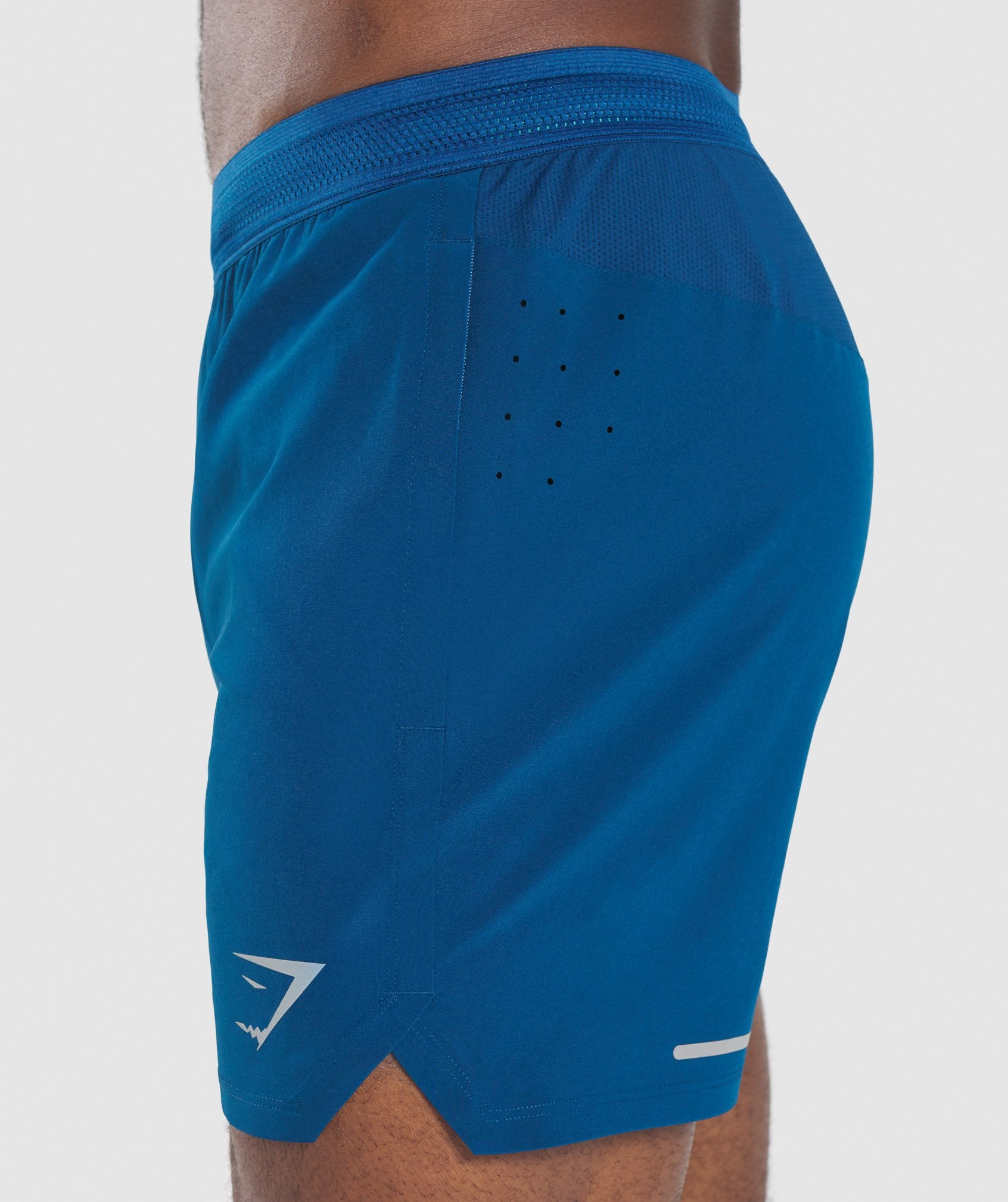 Speed 5" Shorts in Petrol Blue