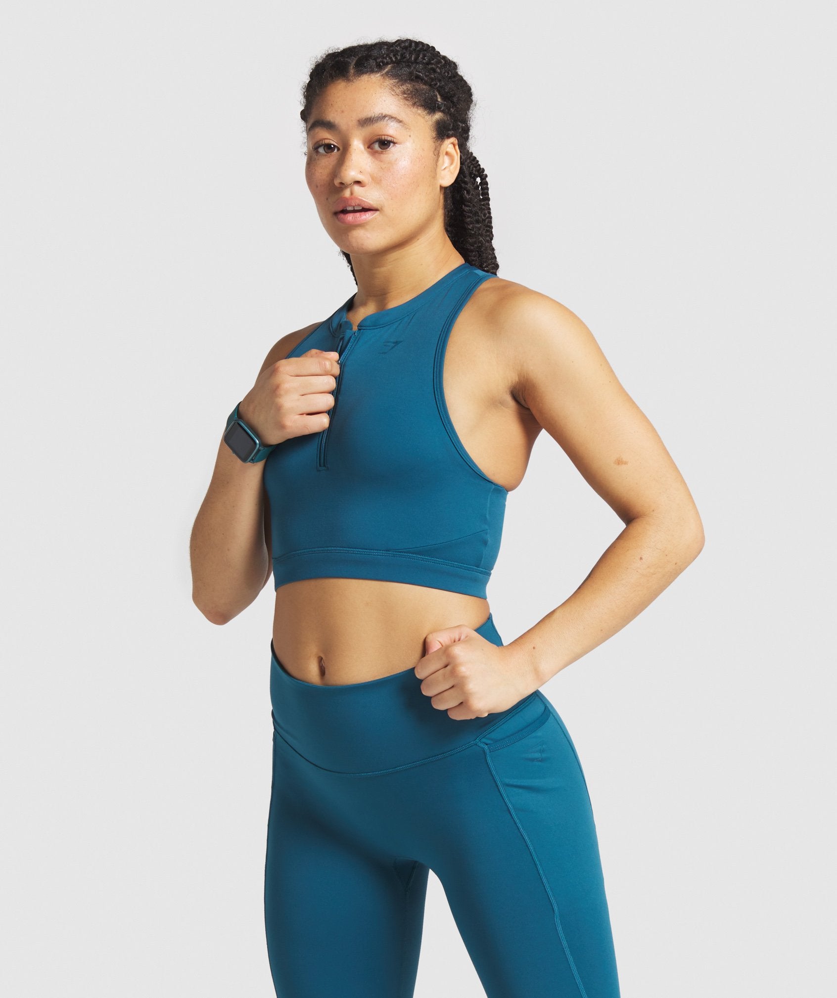 Speed Sports Bra in Teal