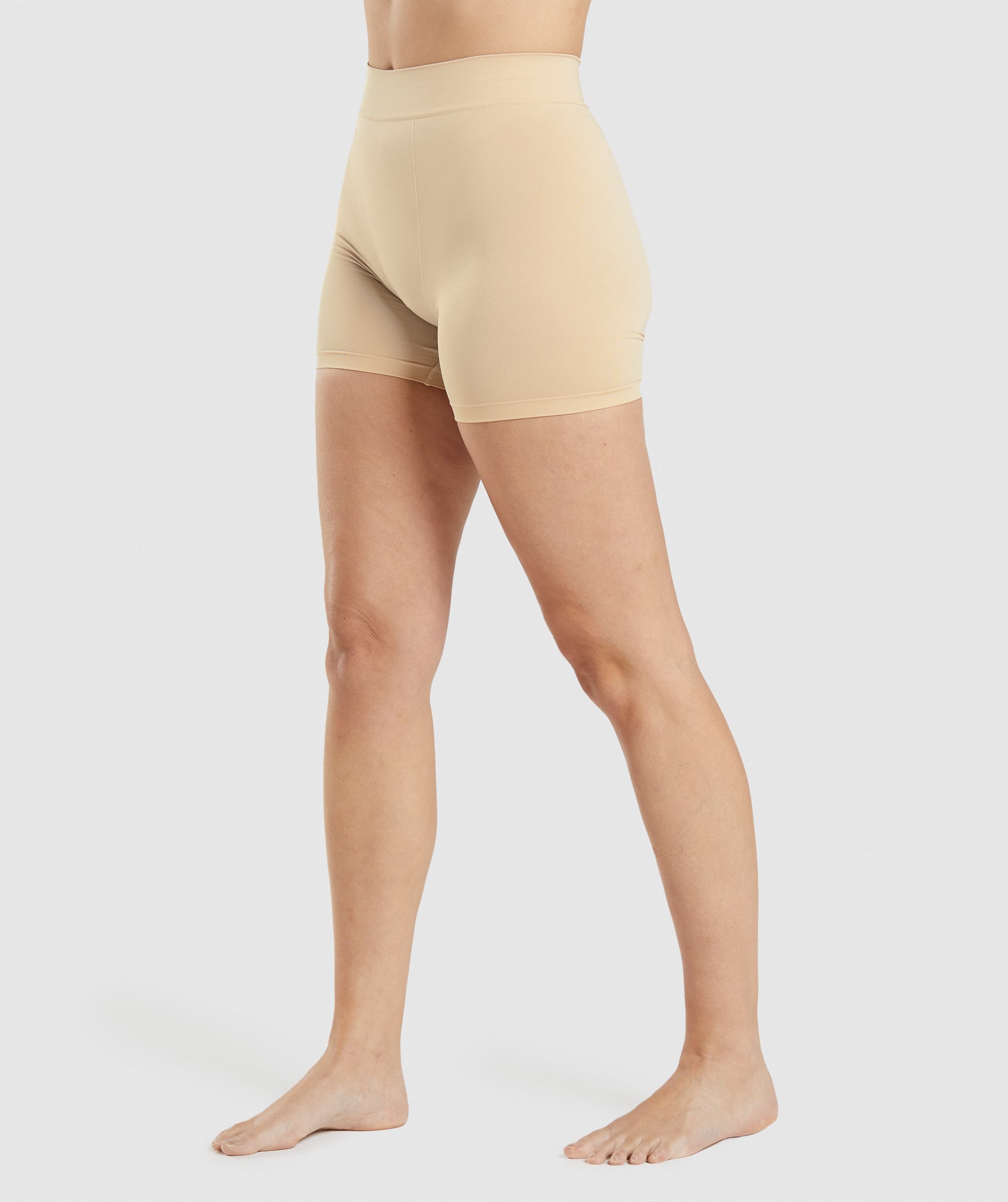 Gymshark Seamless Boxers - Fawn Light Brown