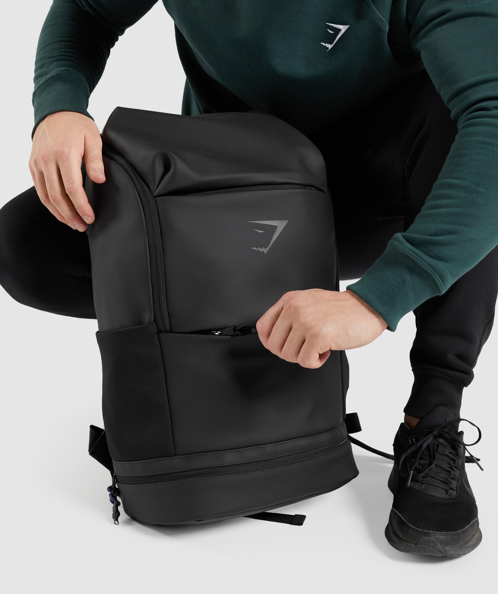 Sleek Backpack in Black - view 6