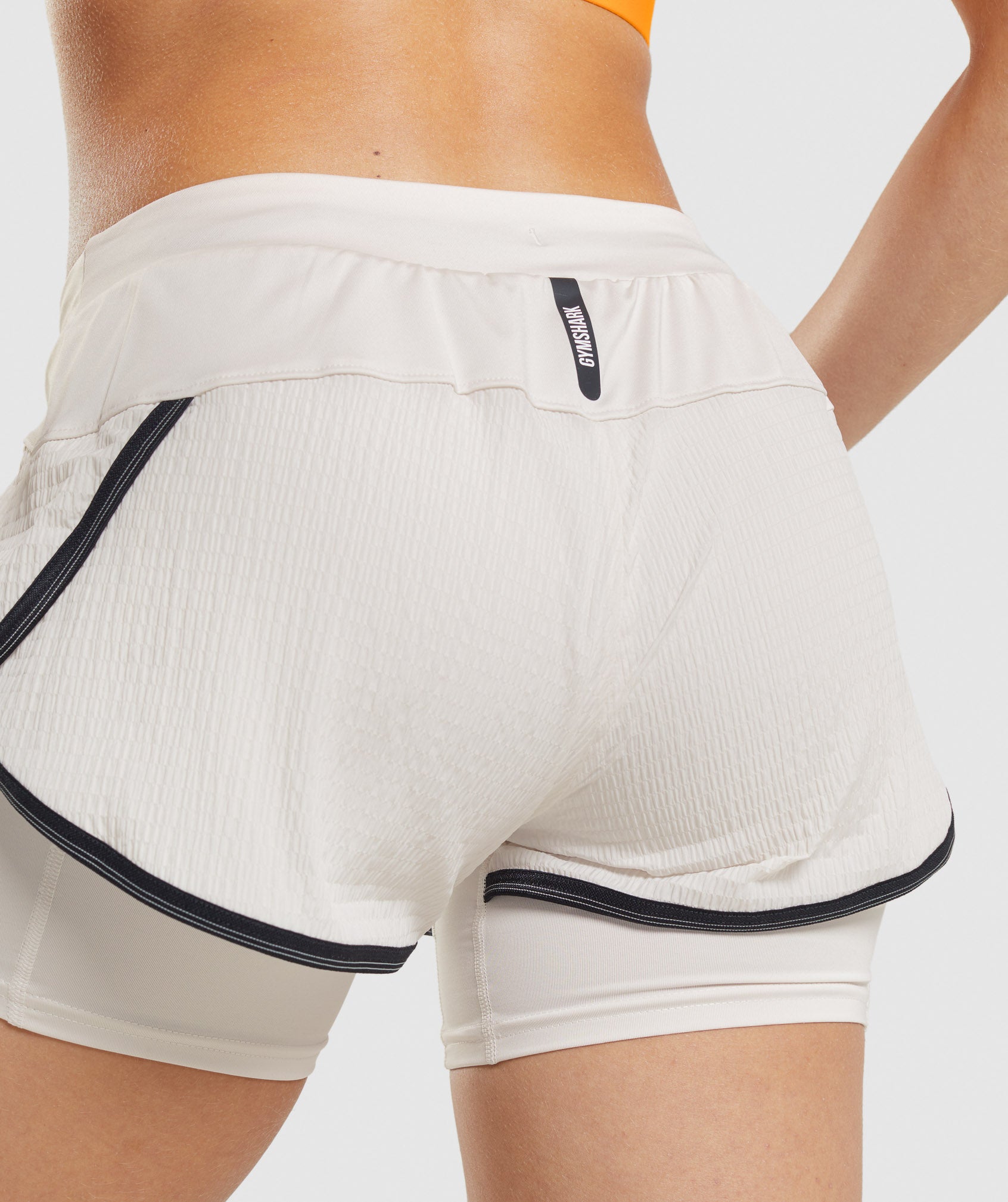 Speed 2 In 1 Short in Coconut White - view 5