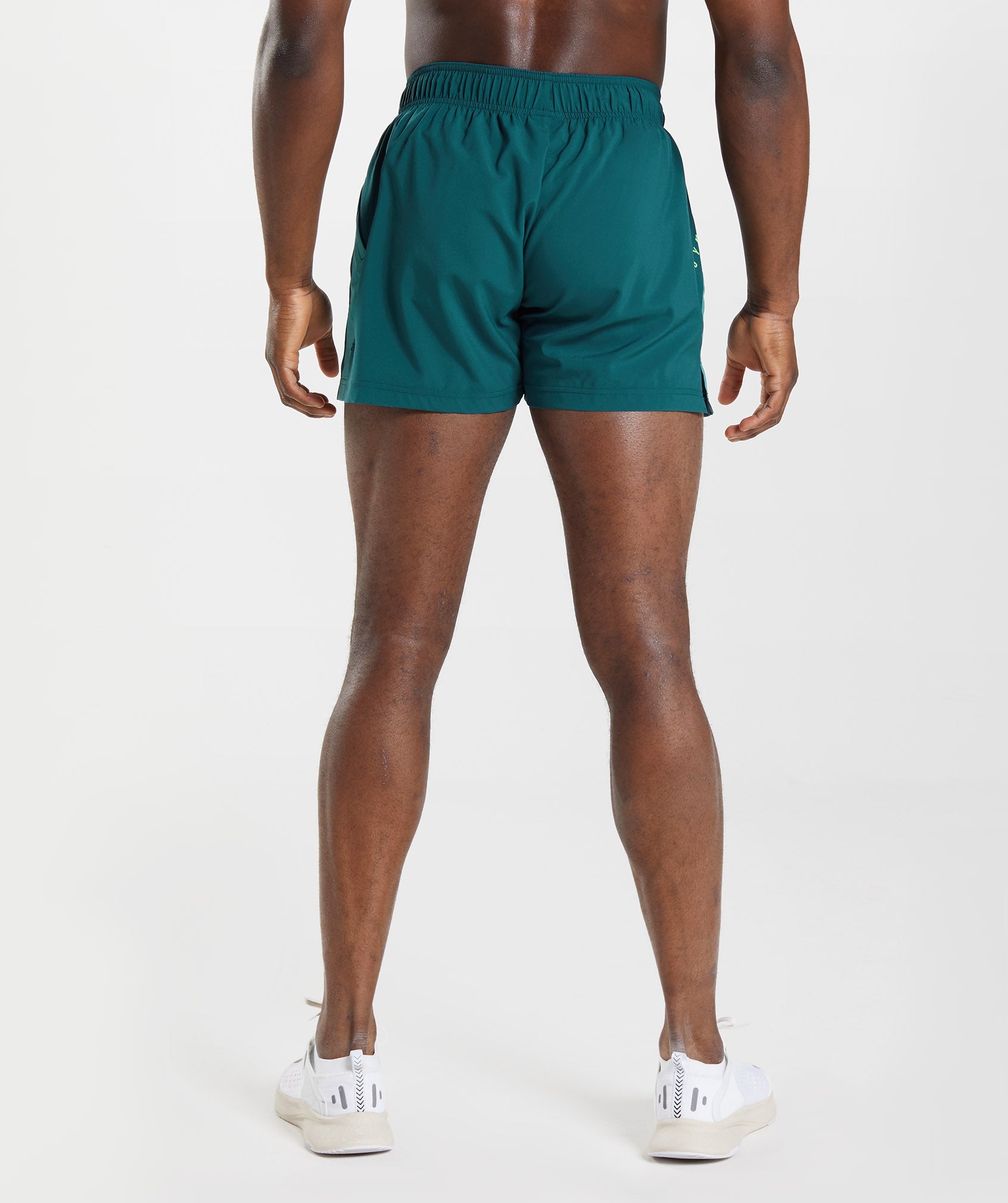 Sport 5" Shorts in Winter Teal/Slate Blue - view 2