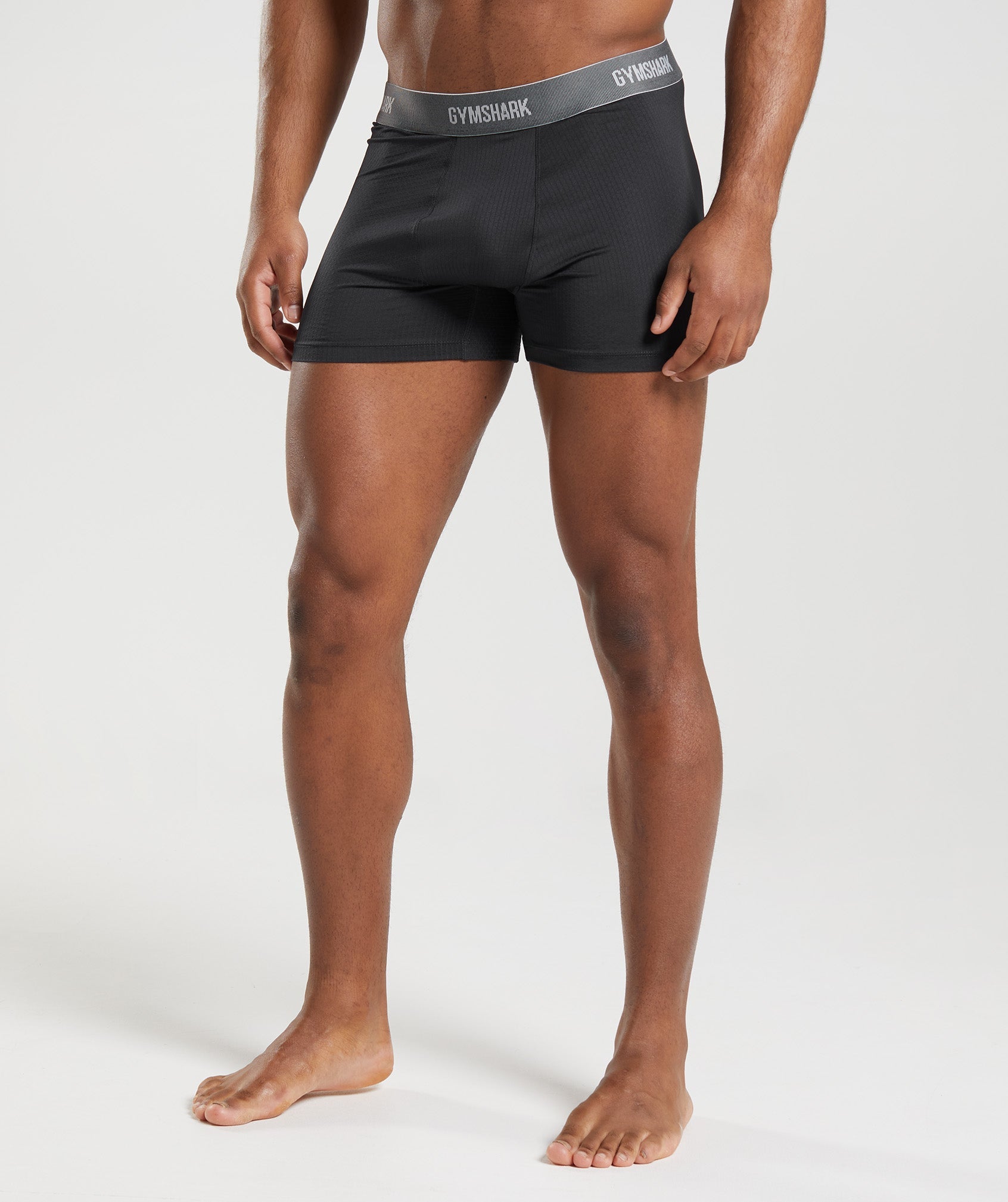 Sports Tech Boxers 2pk in Black/Core Olive - view 2