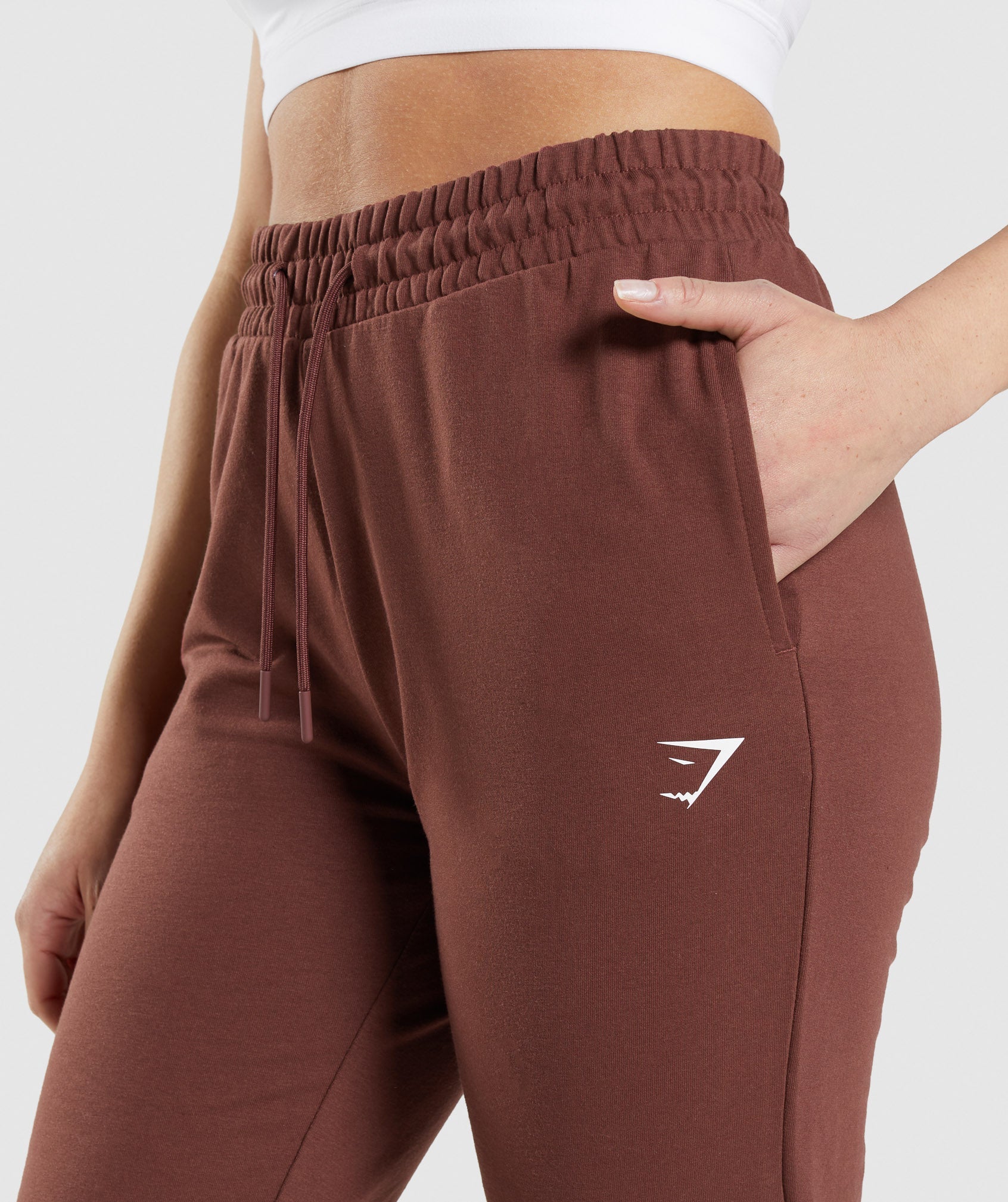 Training Joggers in Cherry Brown - view 5