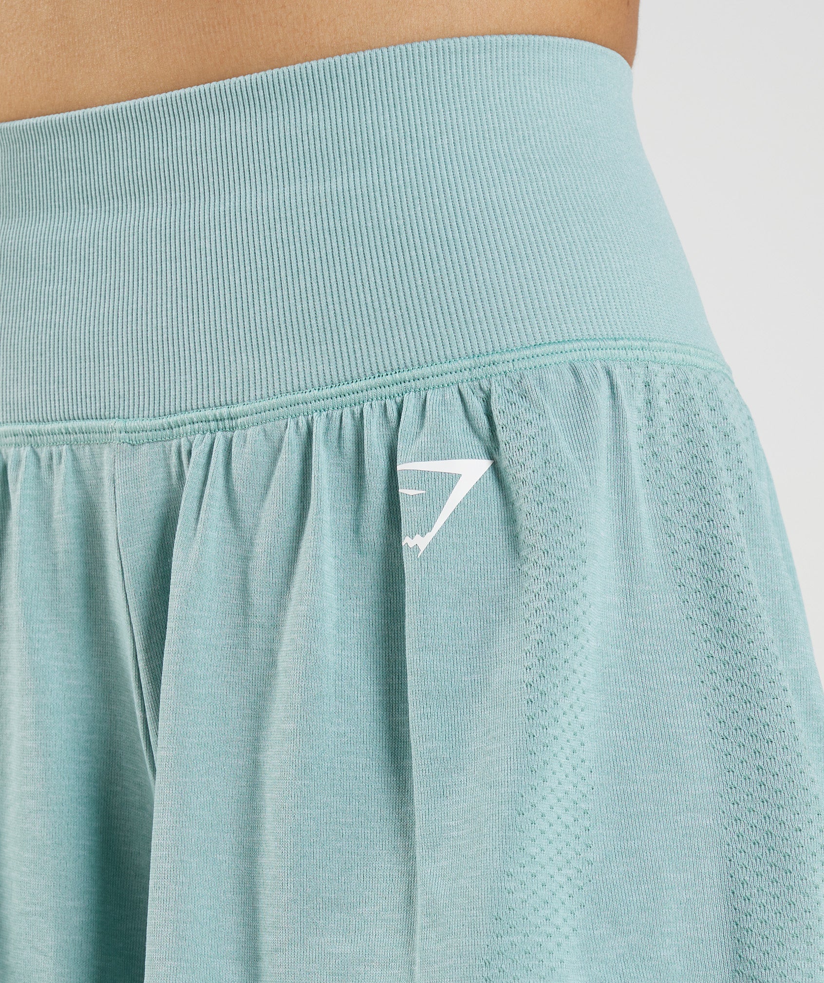 Vital Seamless 2.0 2-in-1 Shorts in Pearl Blue Marl - view 5