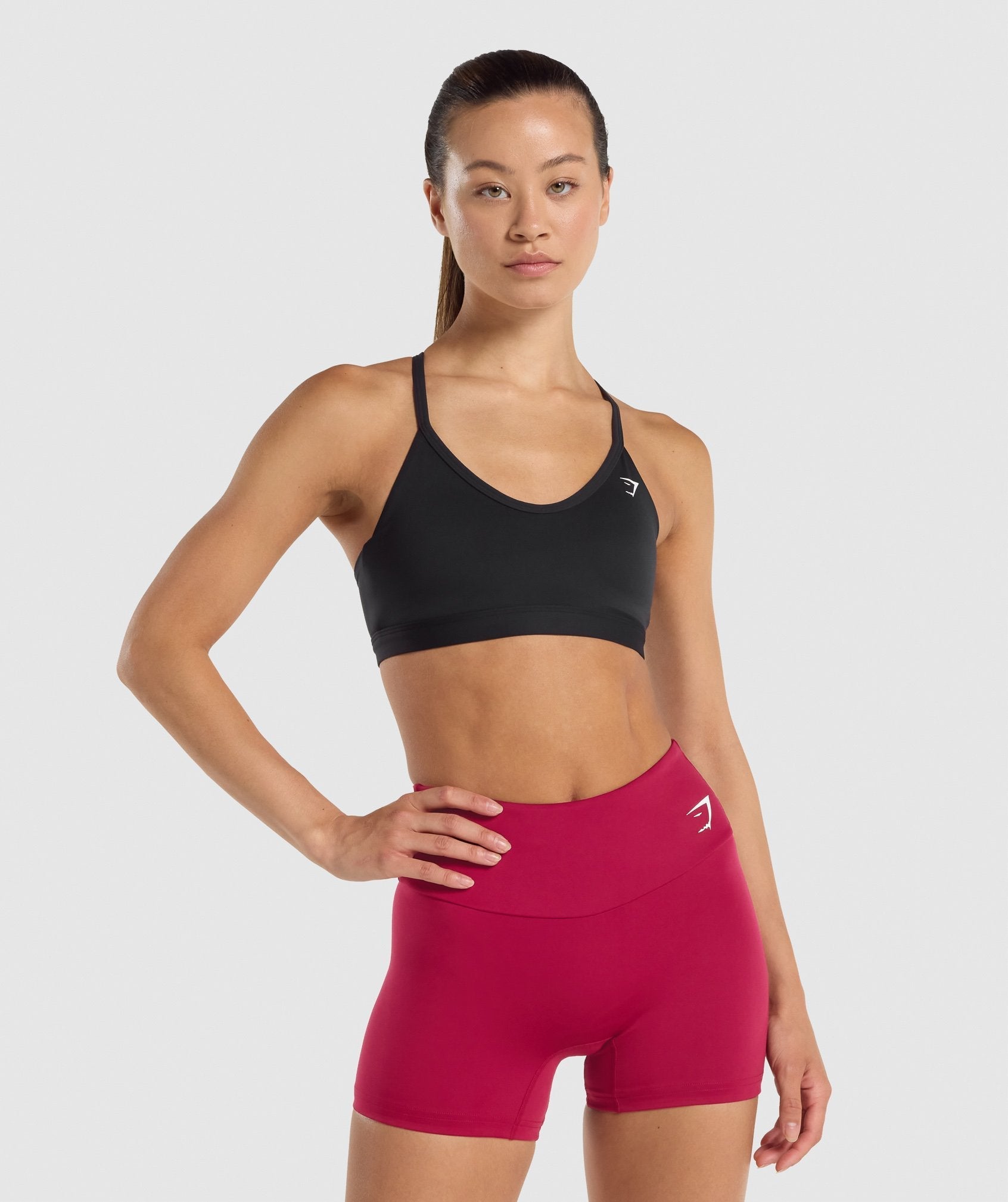 V Neck Sports Bra