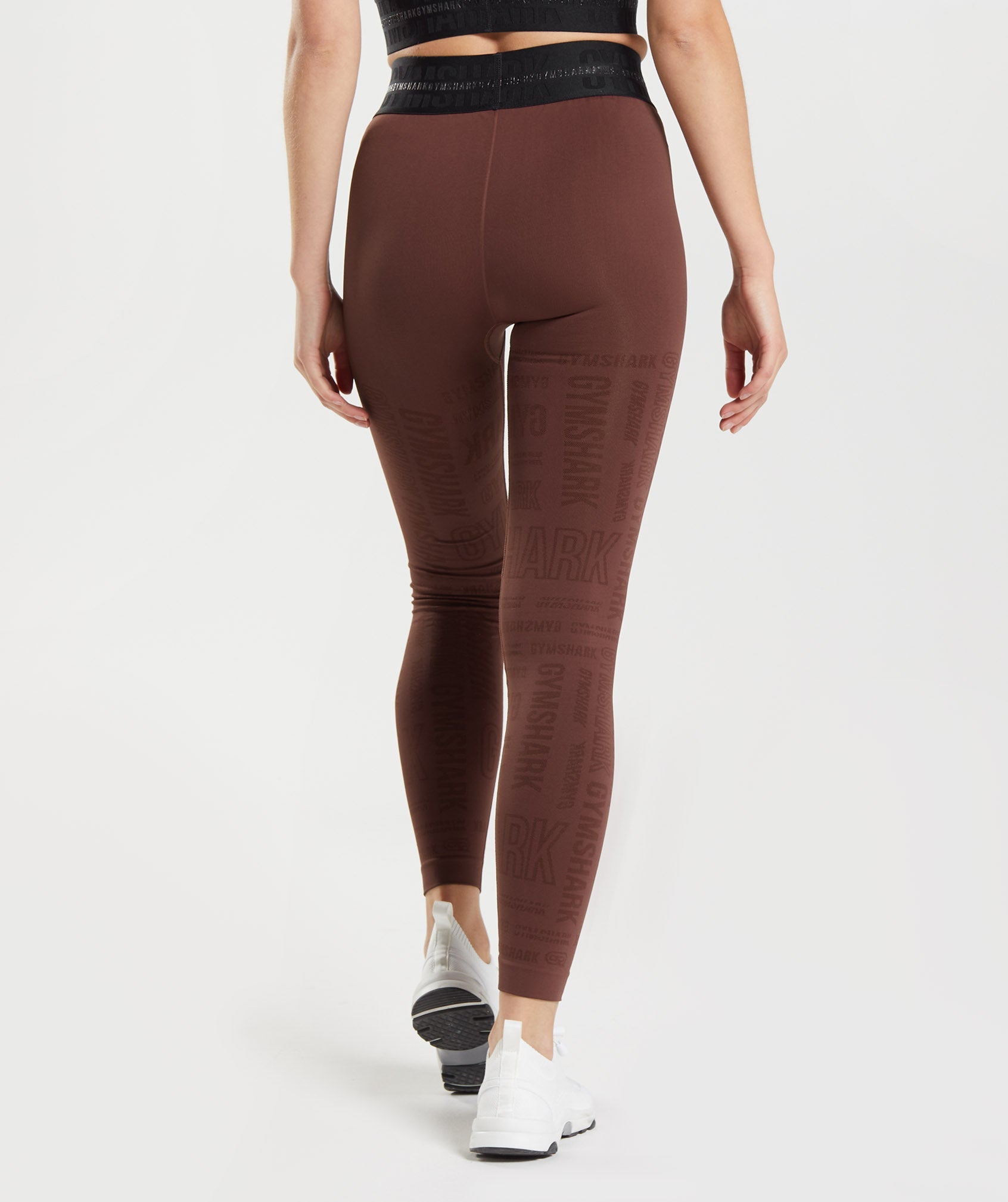 Vision Leggings in Cherry Brown - view 2