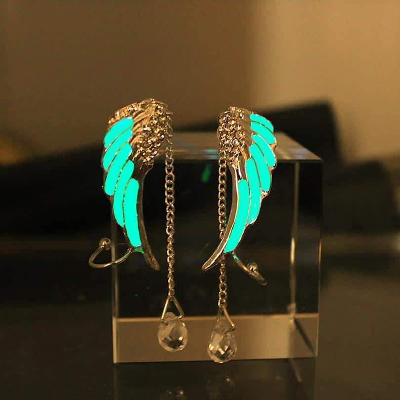 glow in the dark earrings