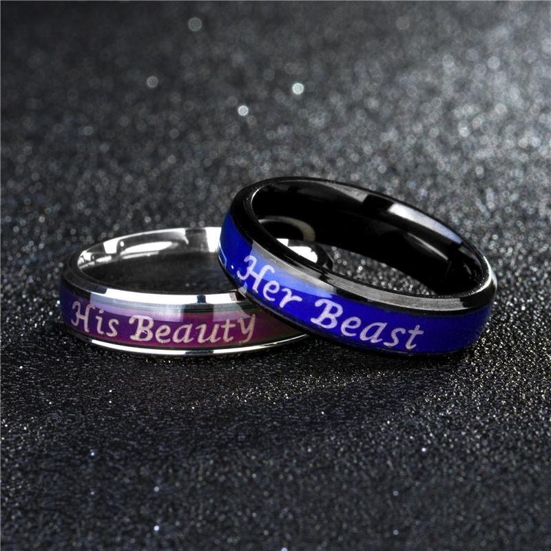 Beauty \u0026 The Beast Mood Rings - Fanduco