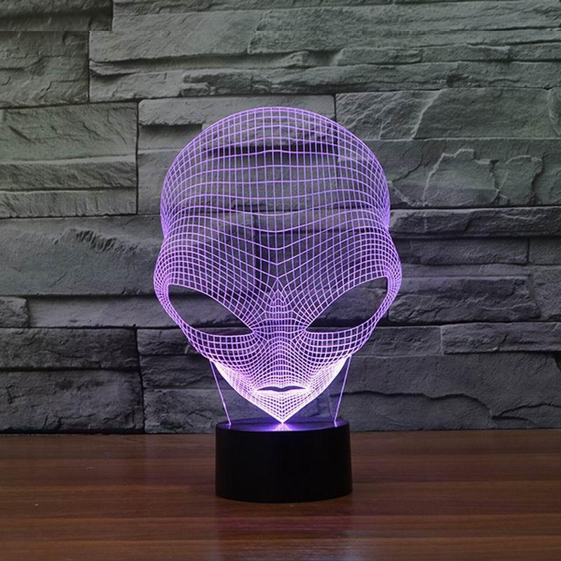 Awesome Alien Hologram Lamp.