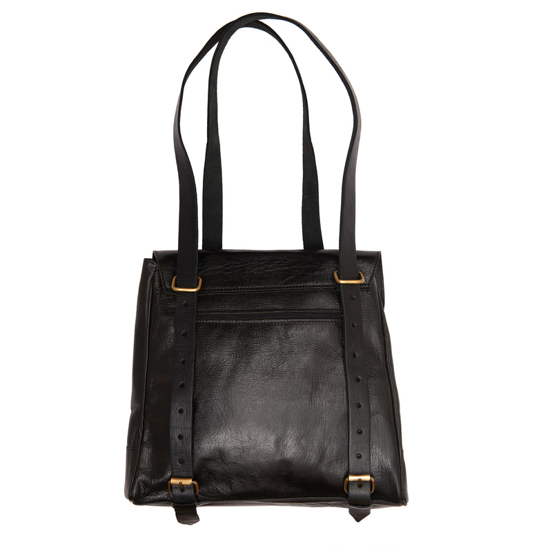 Cleo 2-in-1 Backpack - Black – ISMAD LONDON