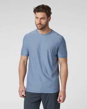 Strato Tech Tee: Chambrey Heather - LUXEpsn.com - by The Pro Shop Newtown  