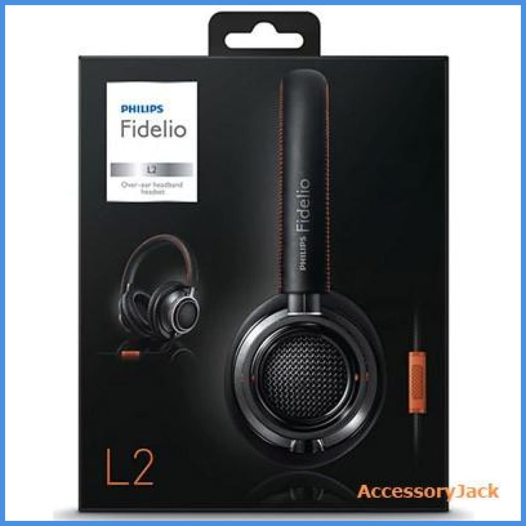 Inwoner Artefact Frons Philips Fidelio L2 Hi-Res Over-Ear Wired Headphone with In-Line Remote