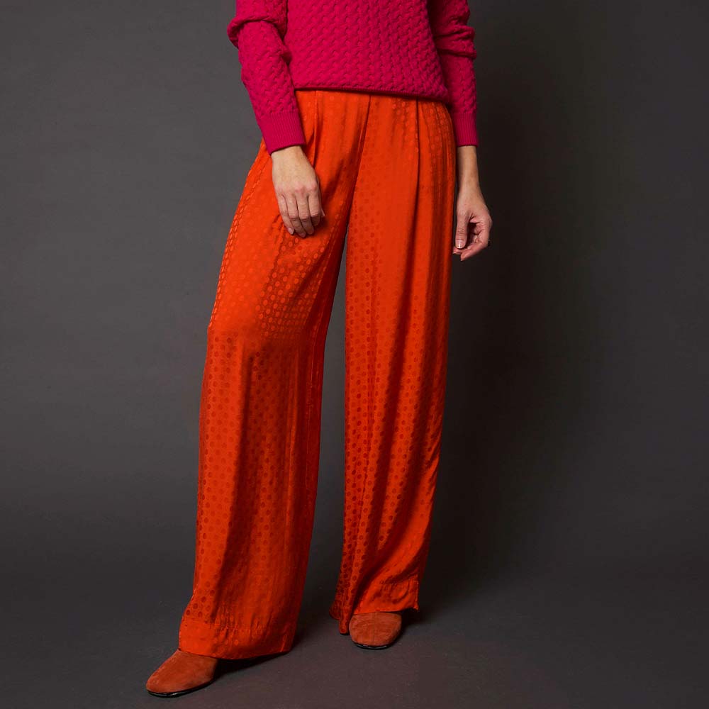PANZERI - Uni h Orange Jersey - Pantalon de survêtement - Orange