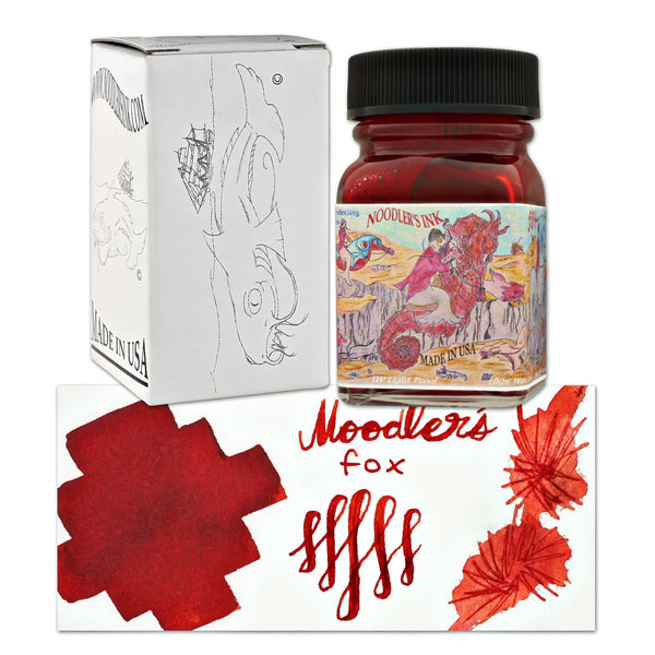 Noodler's La Reine Mauve Fountain Pen Ink - 1oz - Goldspot Pens